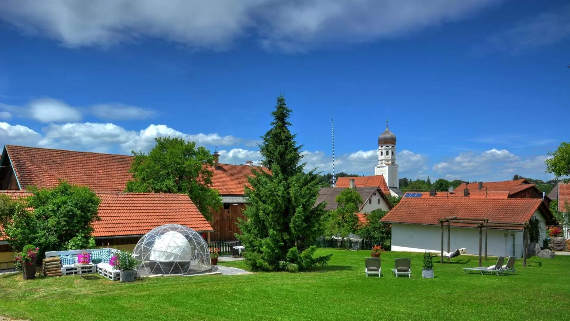 Garden in Boutique Hotel POST ANDECHS