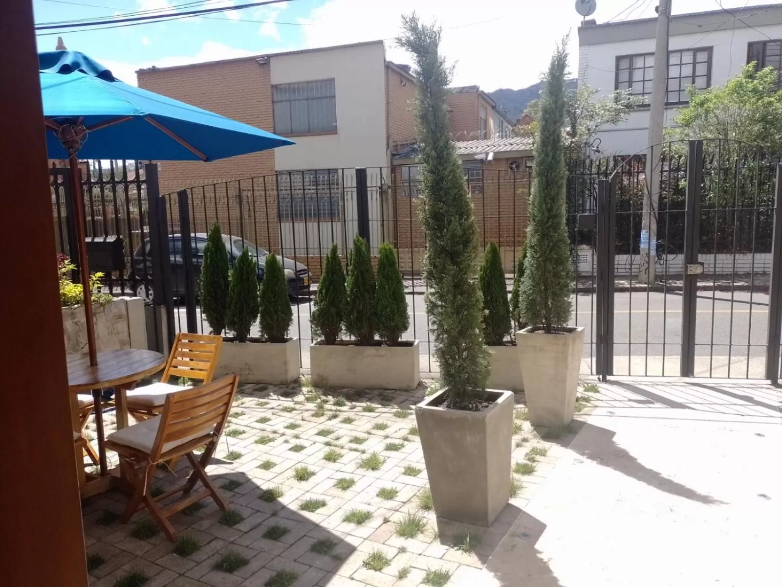 Patio in Hotel Boutique Quinta Camacho