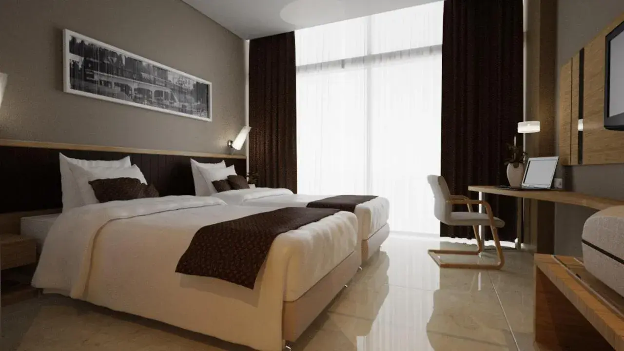 Bedroom, Bed in Pasar Baru Square Hotel Bandung