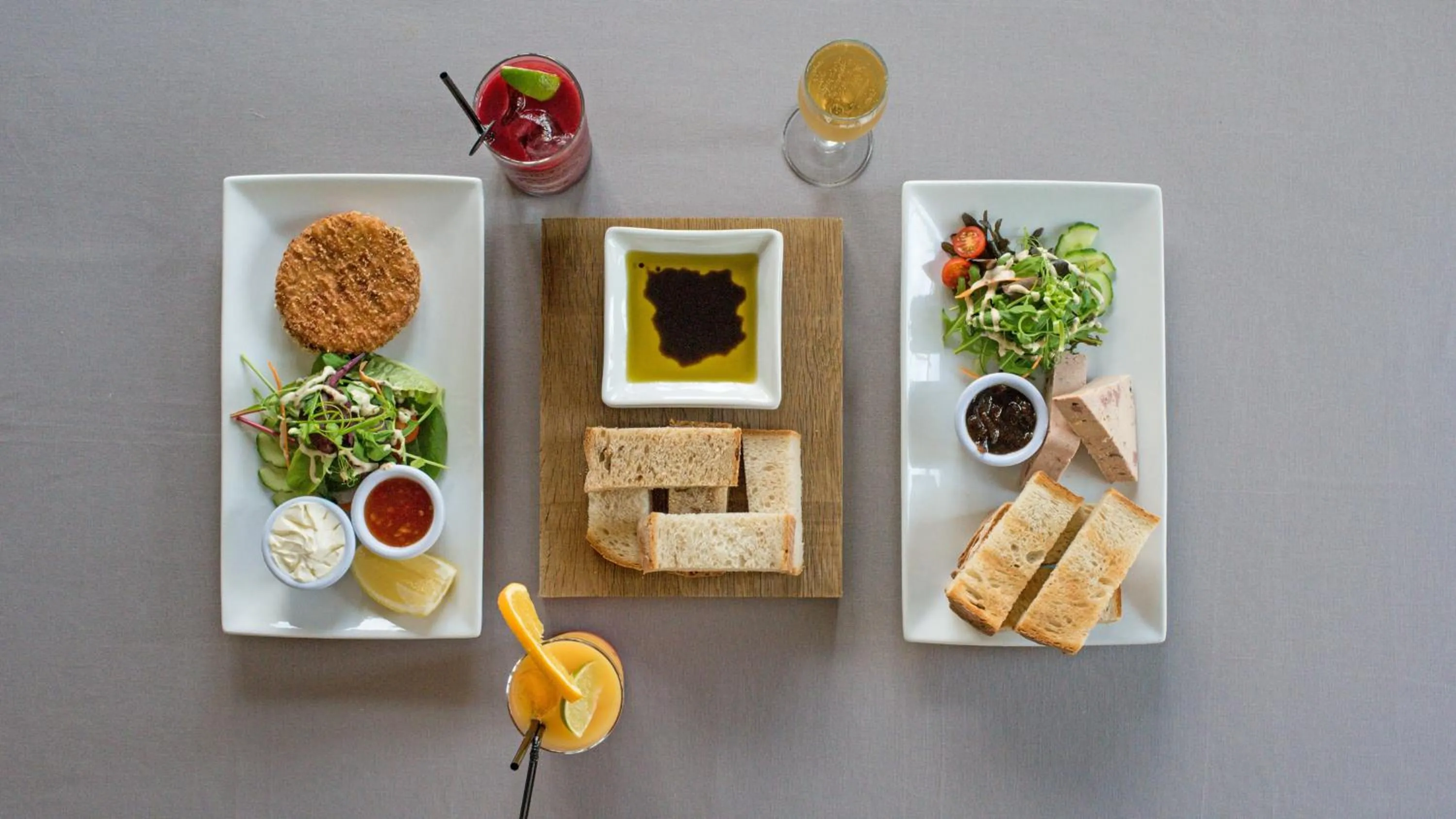 Food close-up in The Devon Hotel
