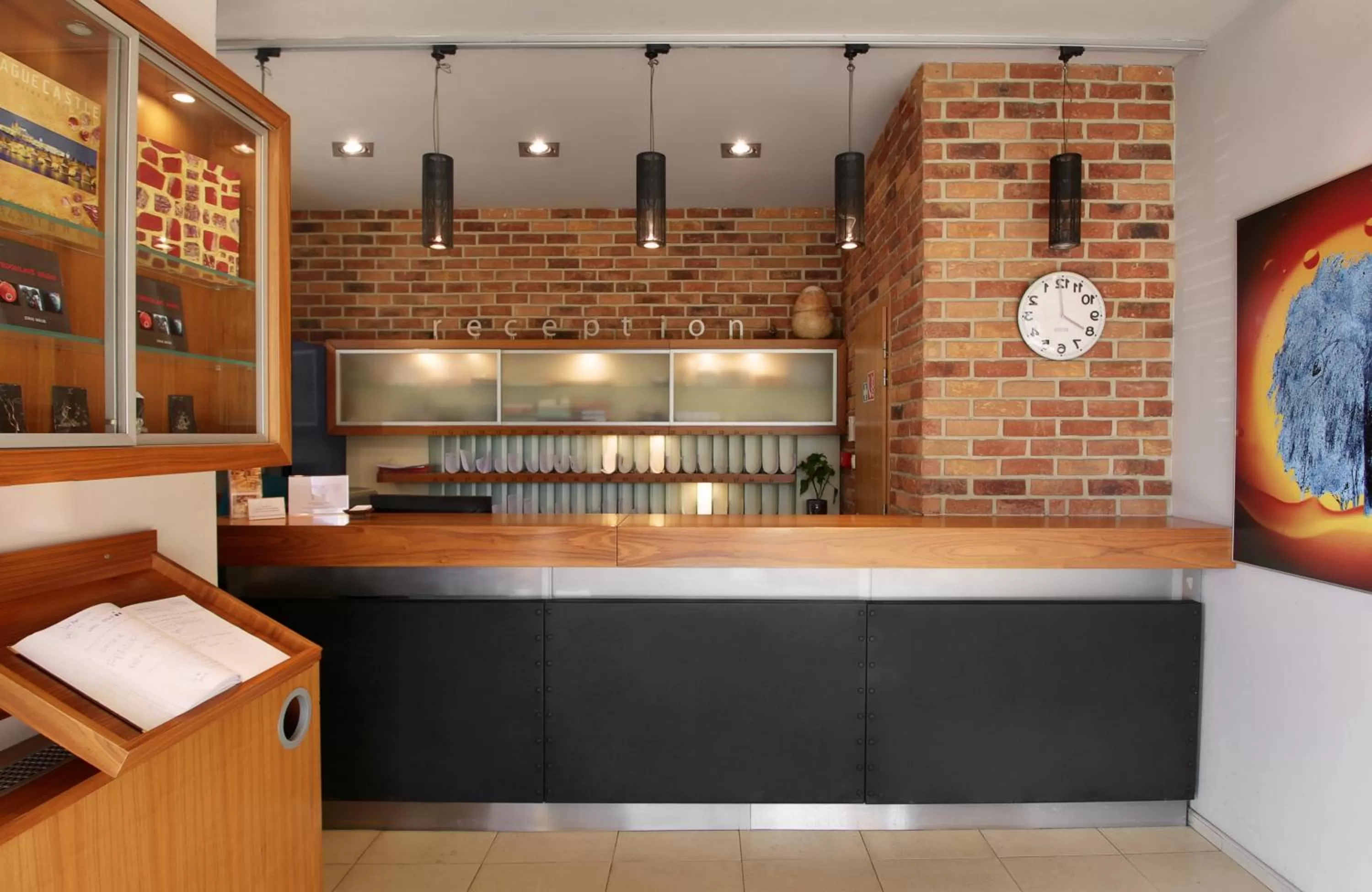 Lobby or reception in Absolutum Wellness Hotel