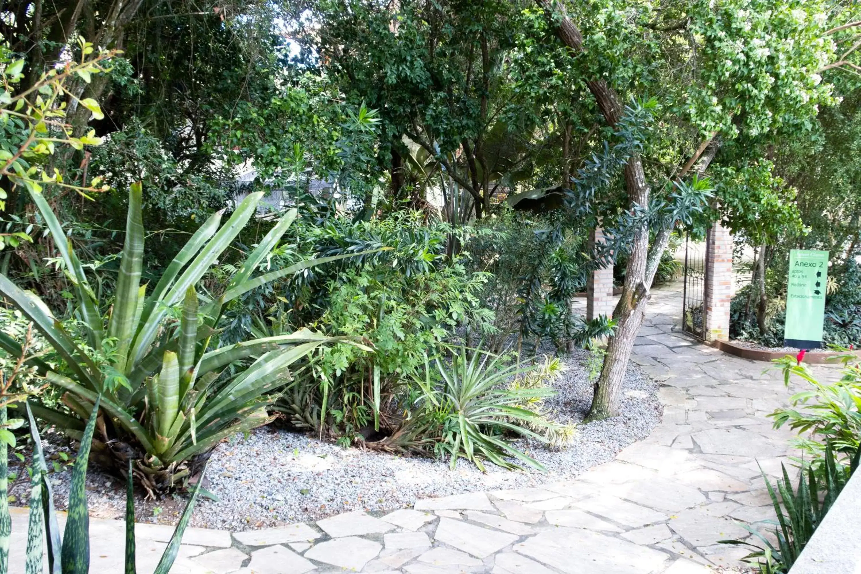 Garden in Pousada Aguas Claras