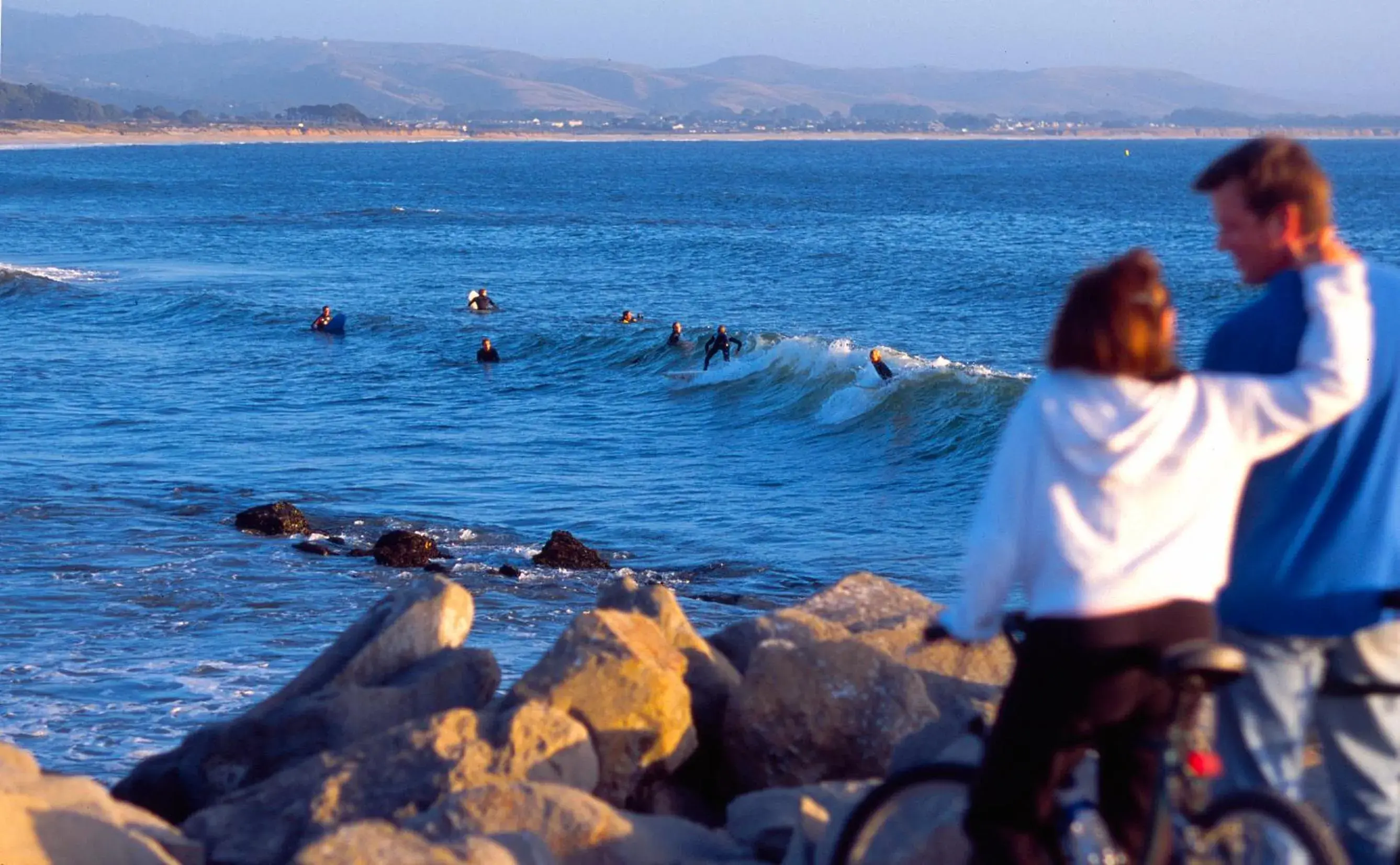 Fishing in Beach House Half Moon Bay