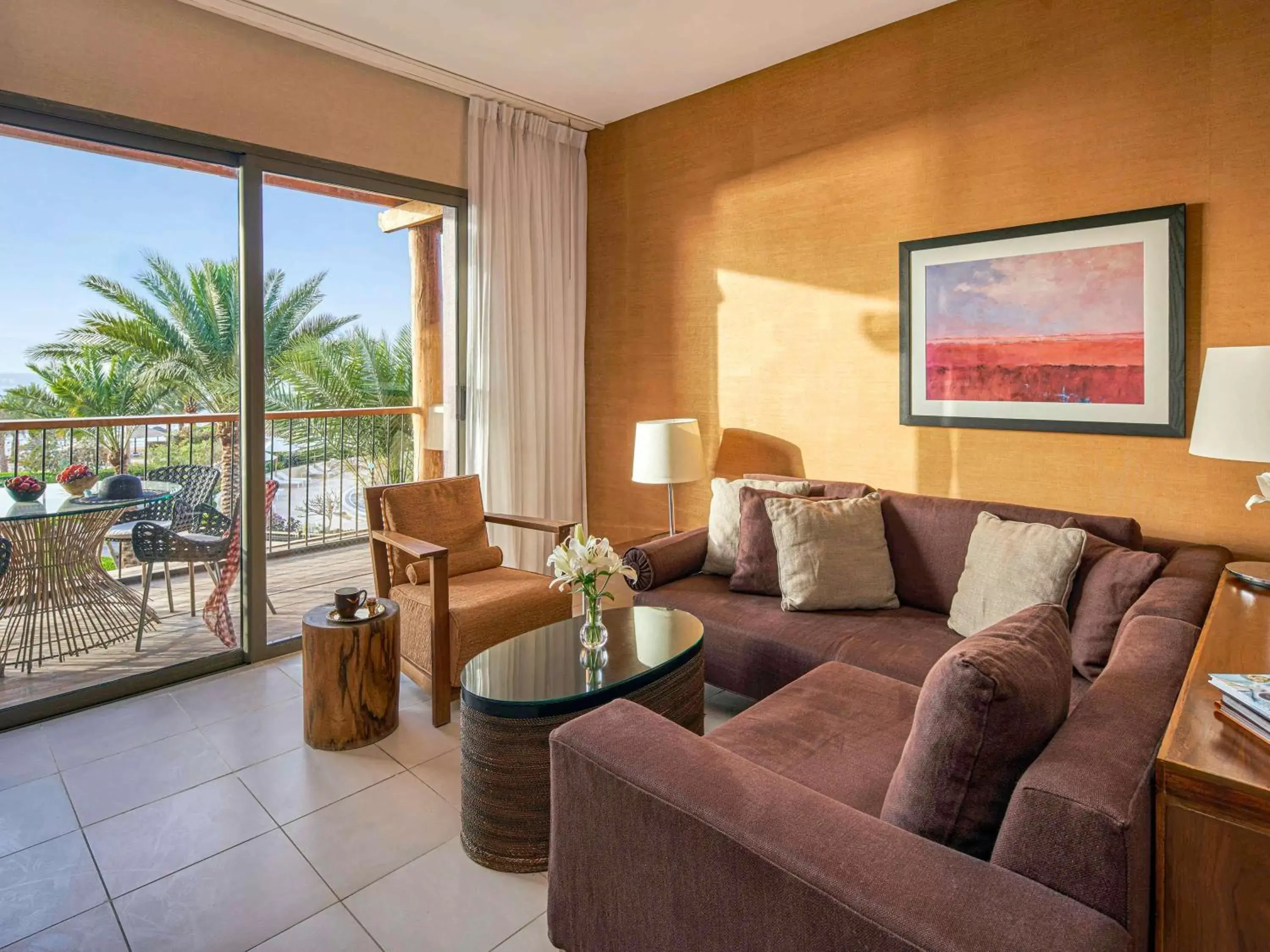 Bedroom, Seating Area in Movenpick Resort & Spa Tala Bay Aqaba