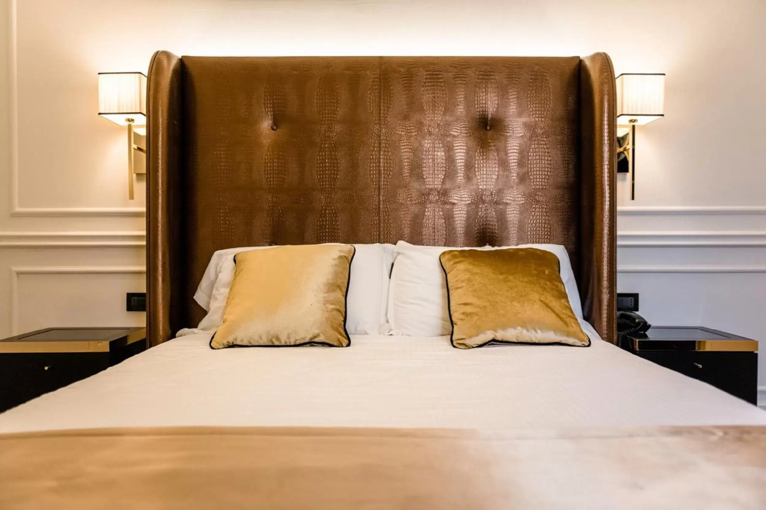 Bedroom, Bed in Hotel Milano & SPA***S