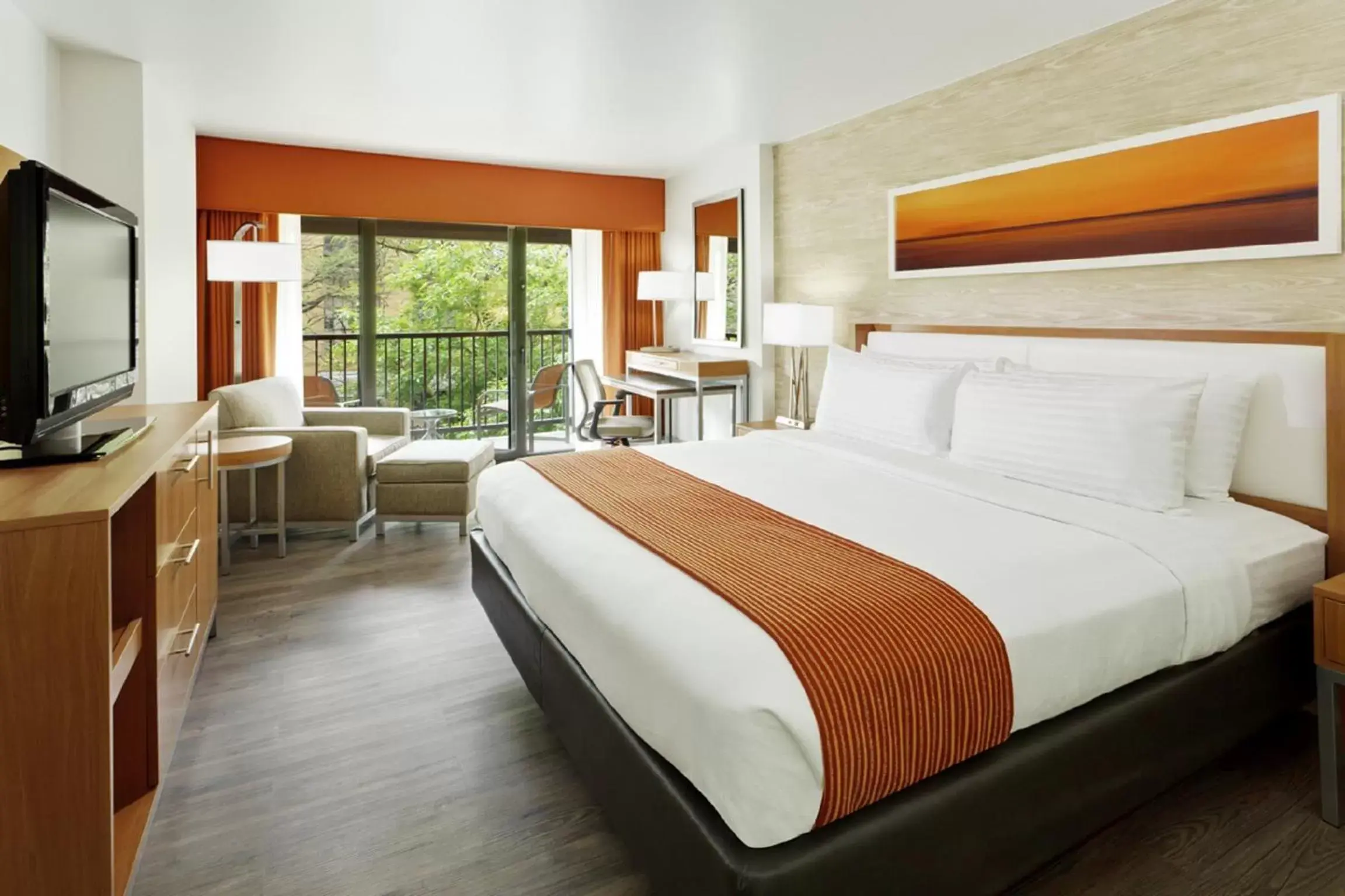 Bedroom in Holiday Inn San Antonio-Riverwalk, an IHG Hotel