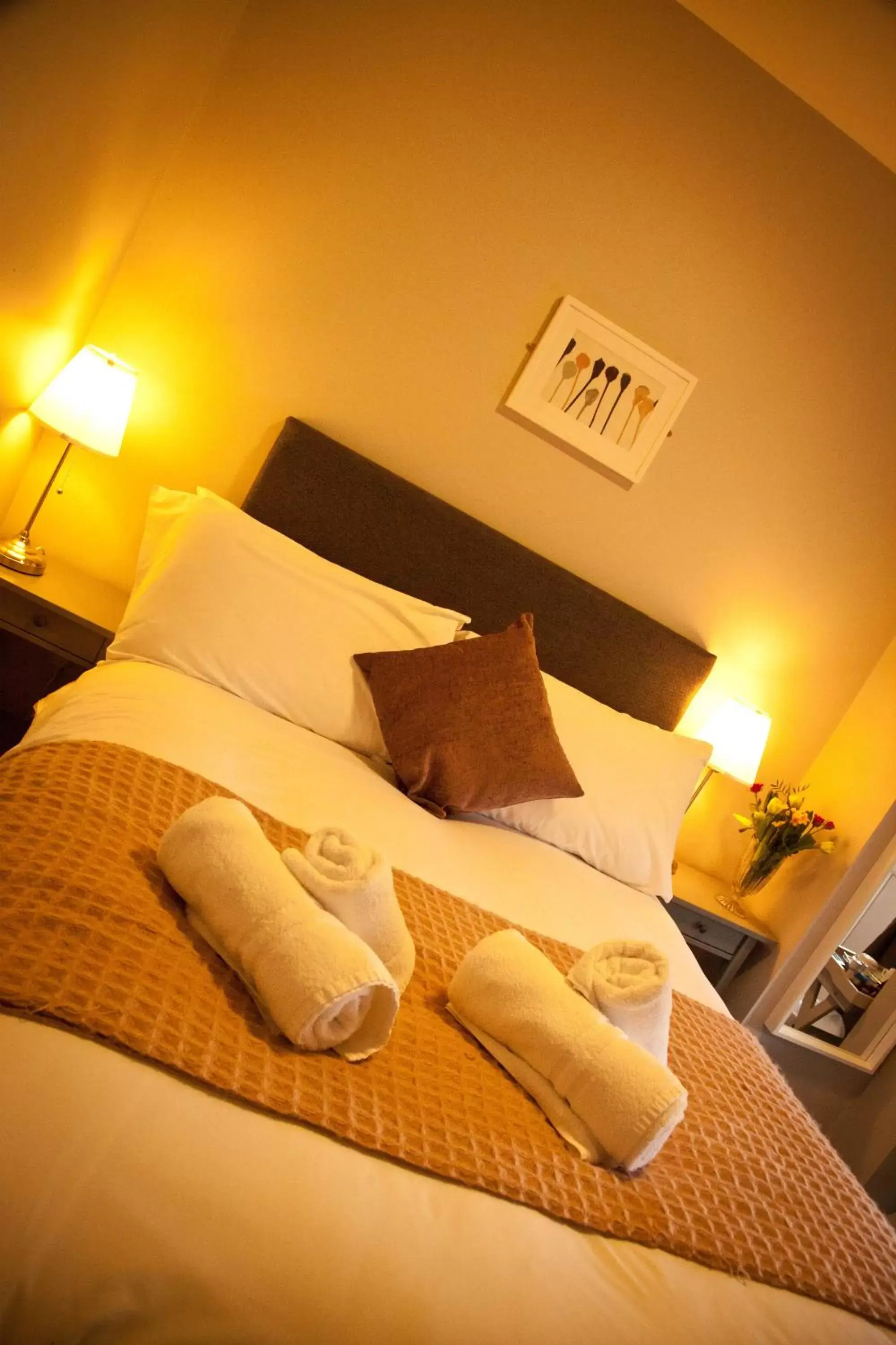 Bed in Rowton Poplars Hotel Bed in Rowton Poplars Hotel