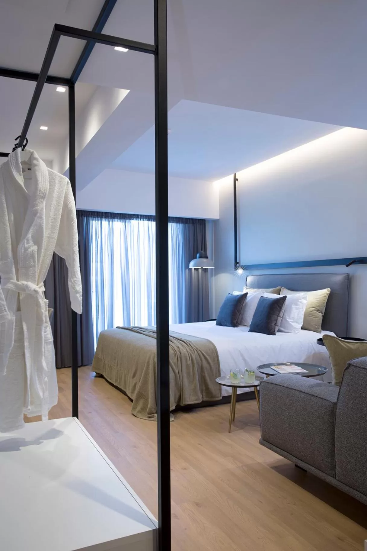 Photo of the whole room, Bed in The Alex Monte Kastella, Santikos Collection