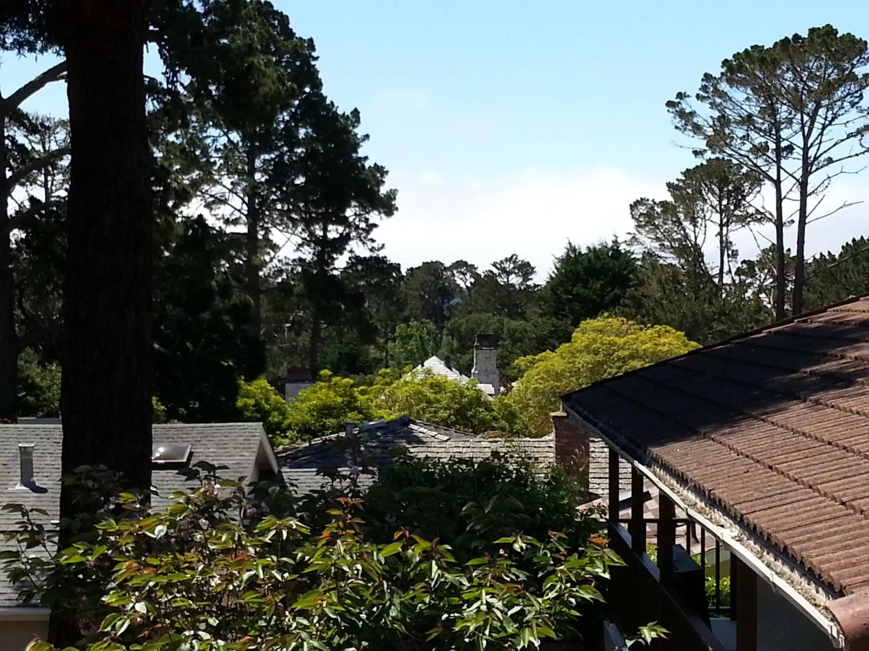 Balcony/Terrace in The Vendange Carmel Inn & Suites