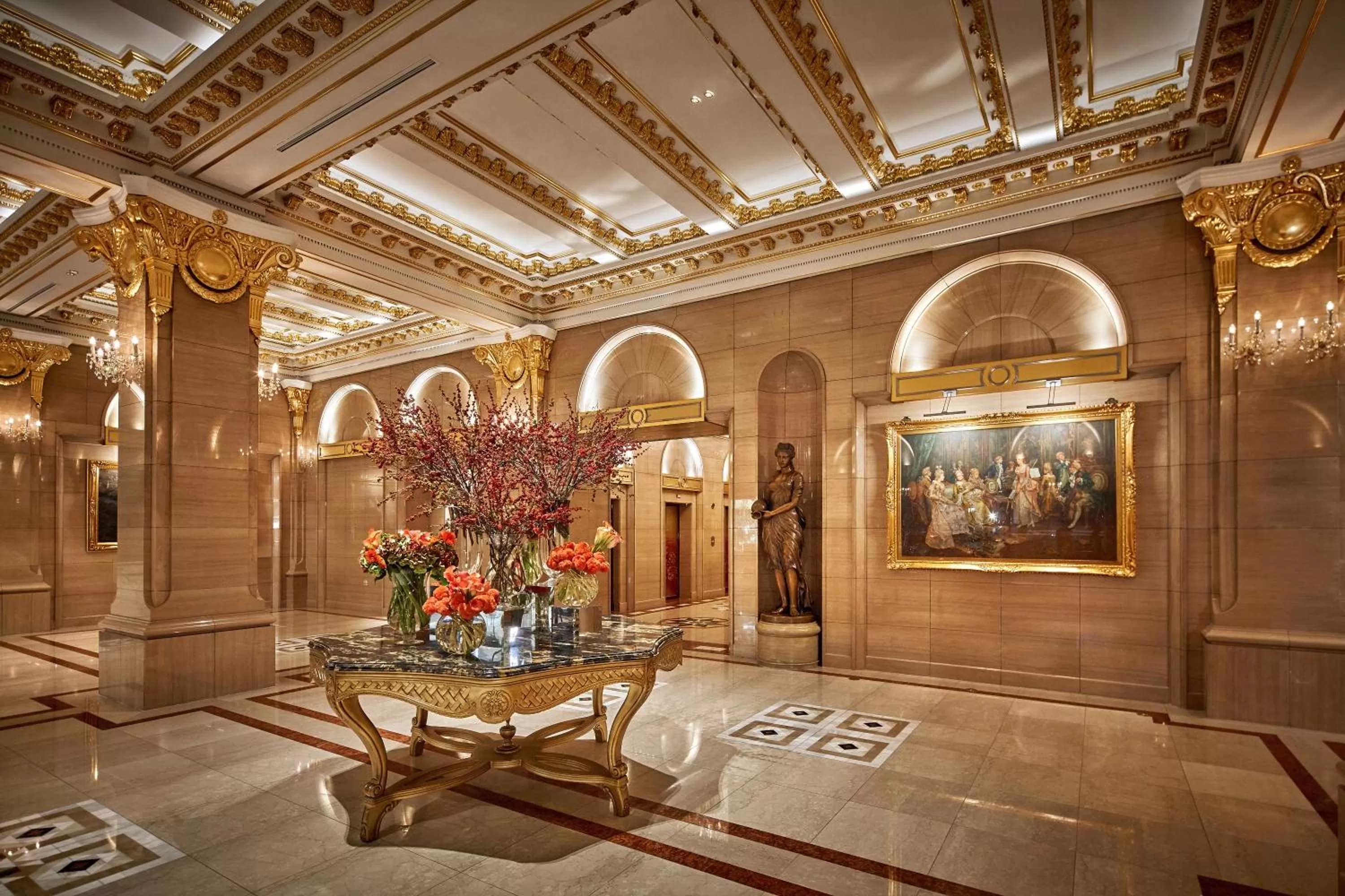 Lobby or reception in Lotte Hotel Seoul Executive Tower