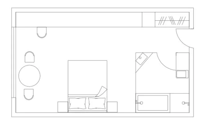 Floor plan in Sabah Hotel