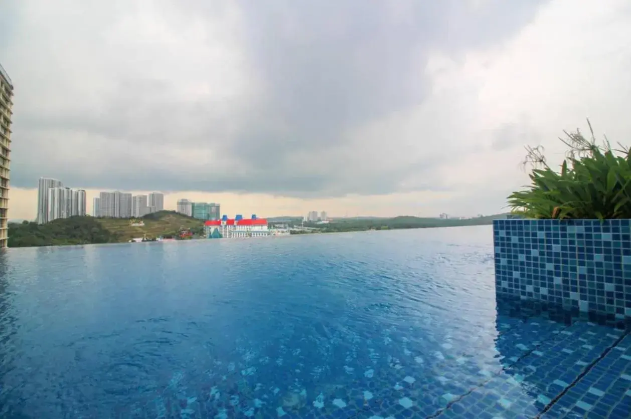 Swimming Pool in D pristine Family Suite By Holi