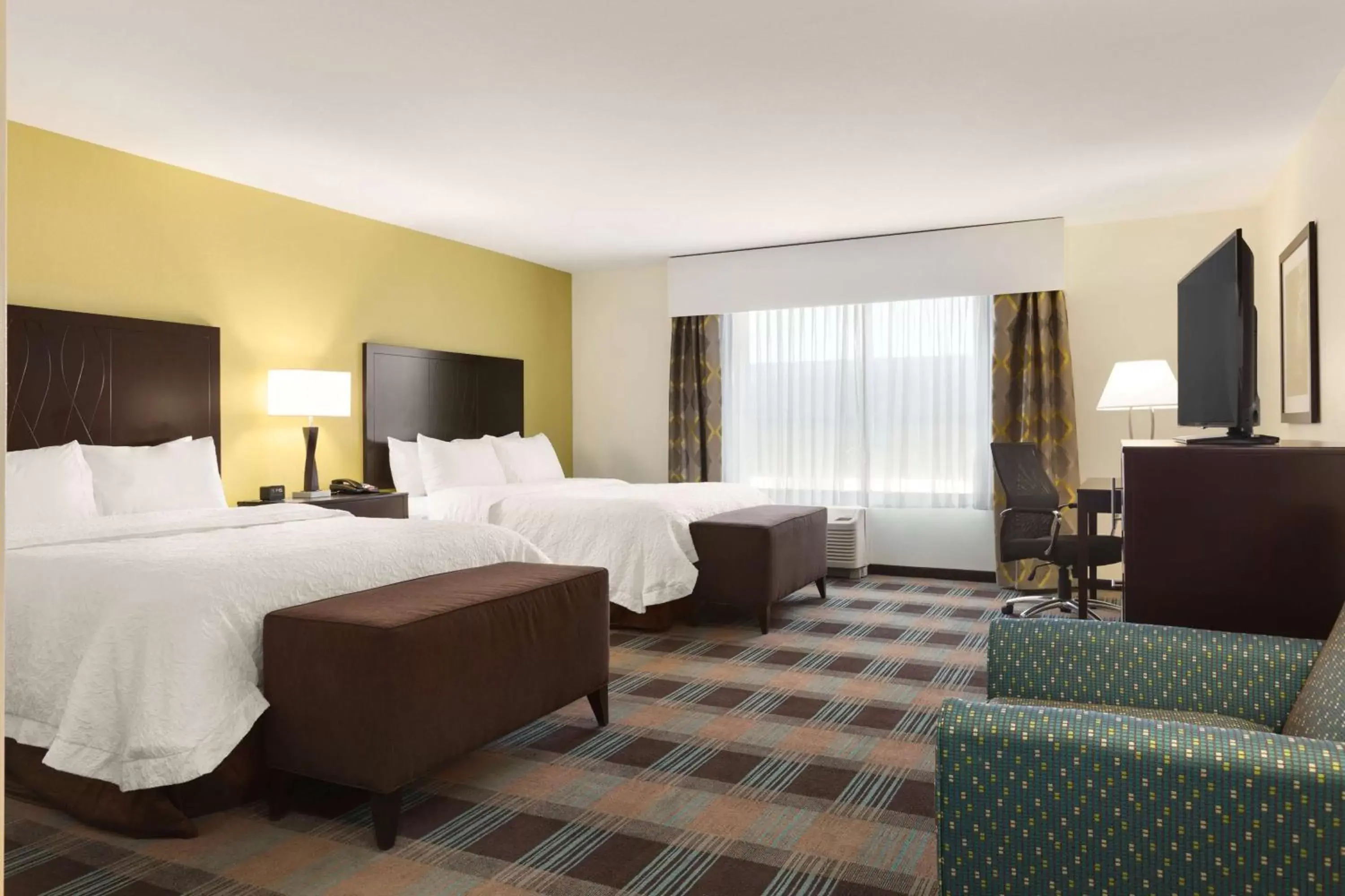 Queen Room with Two Queen Beds - Hearing Accessible in Hampton Inn Fairmont Queen Room with Two Queen Beds - Hearing Accessible in Hampton Inn Fairmont