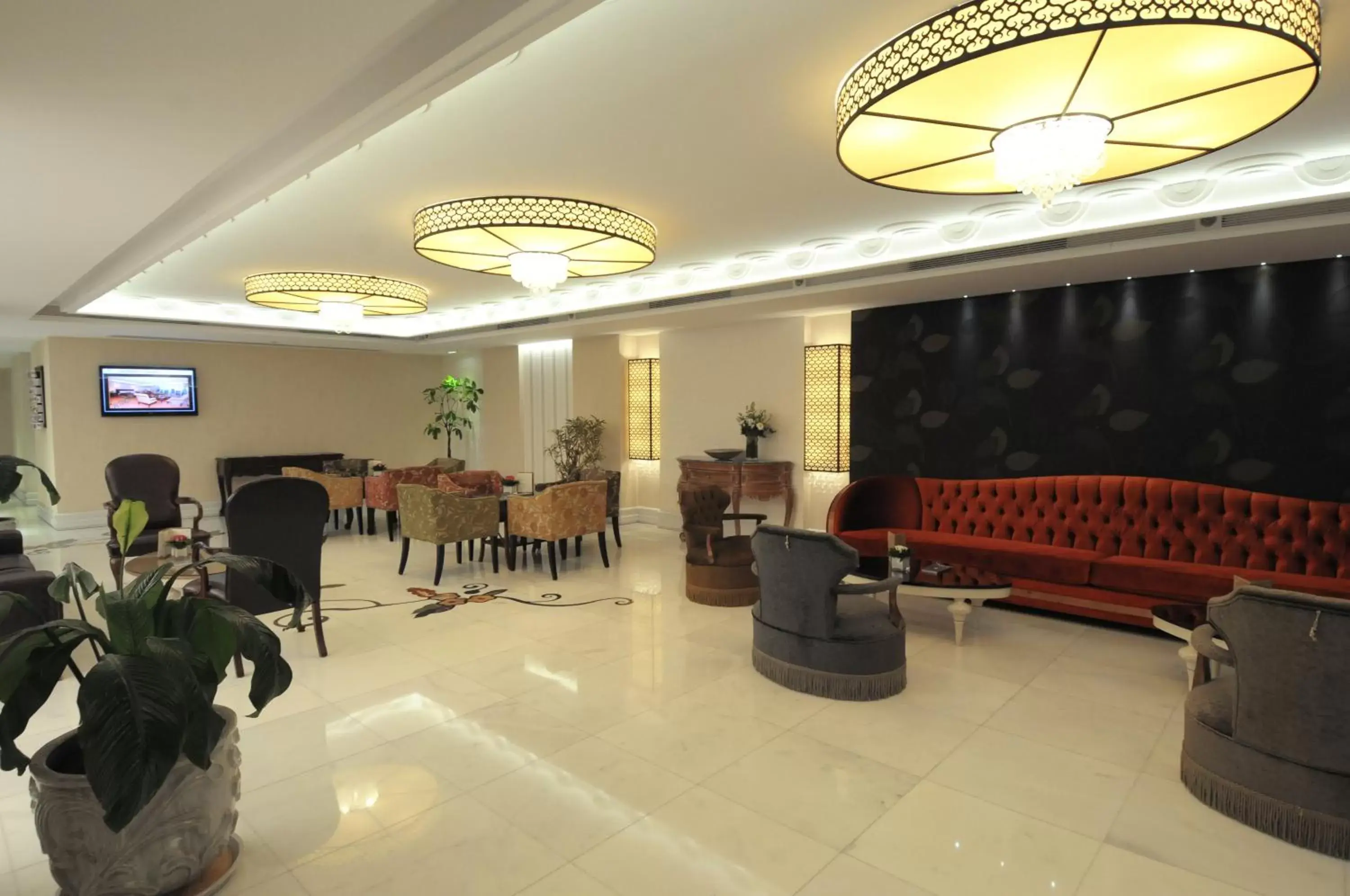 Lobby or reception, Lobby/Reception in Taksim Gonen Hotel