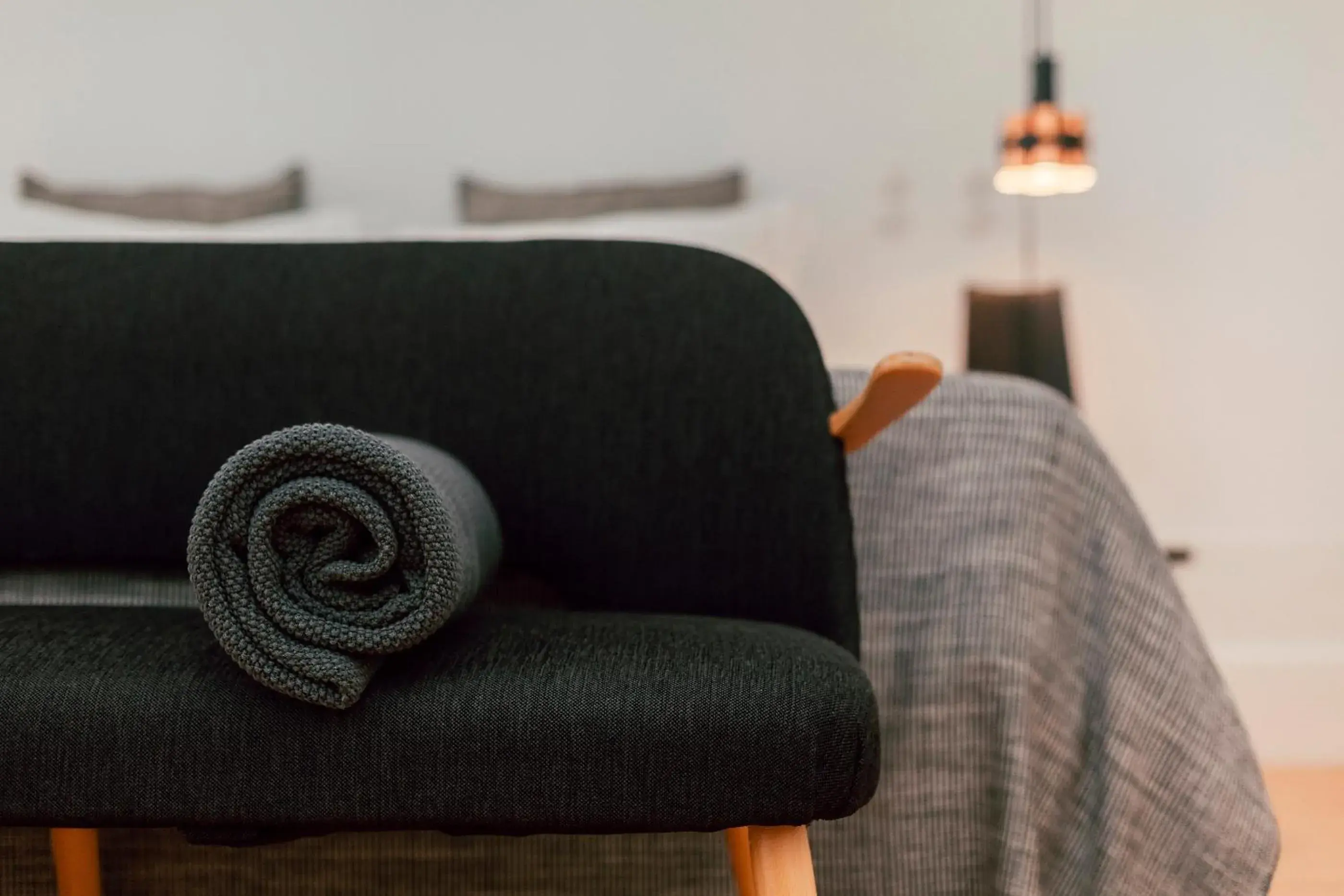 Bed, Seating Area in Rosa Et Al Townhouse