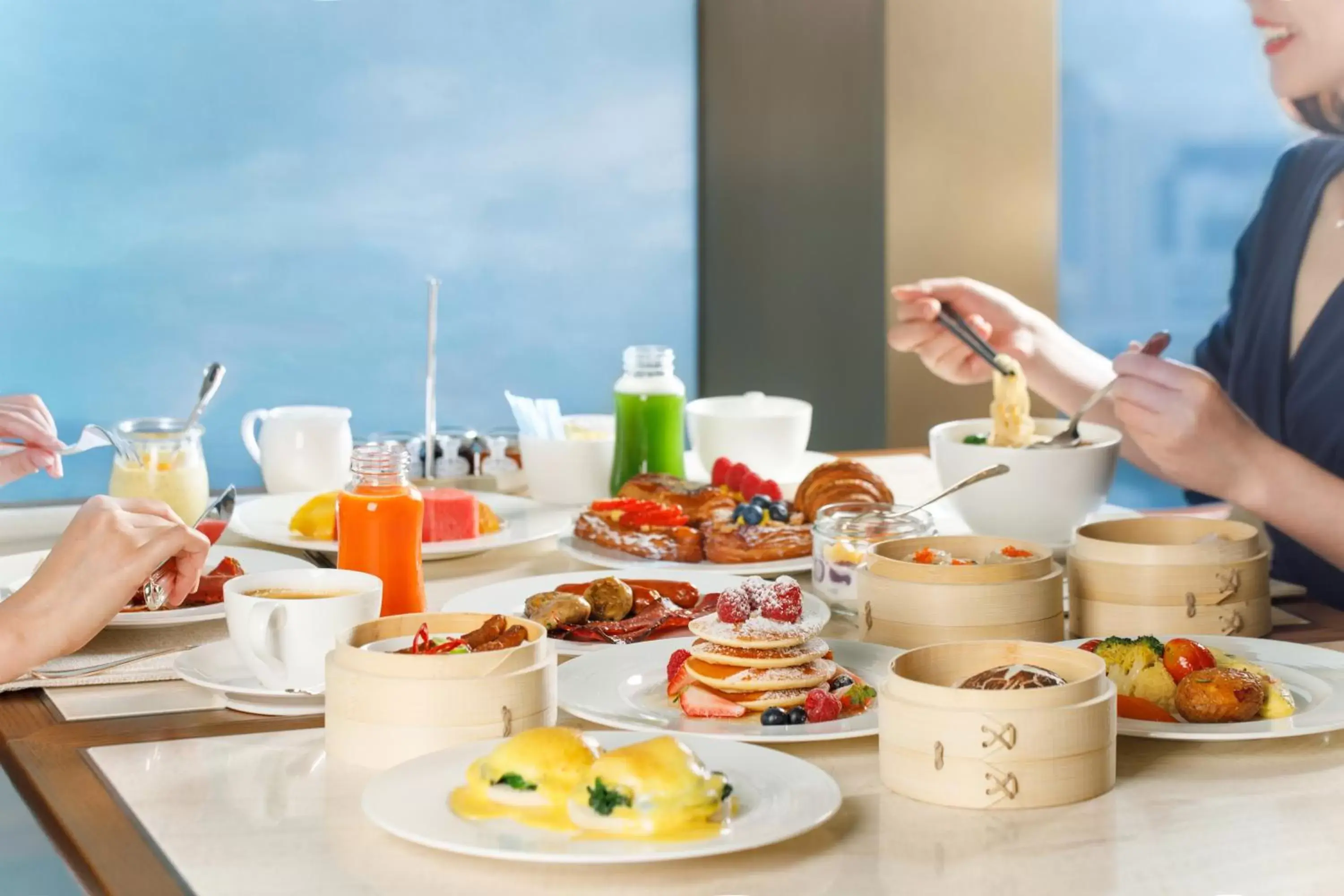 Breakfast in The Ritz-Carlton, Nanjing