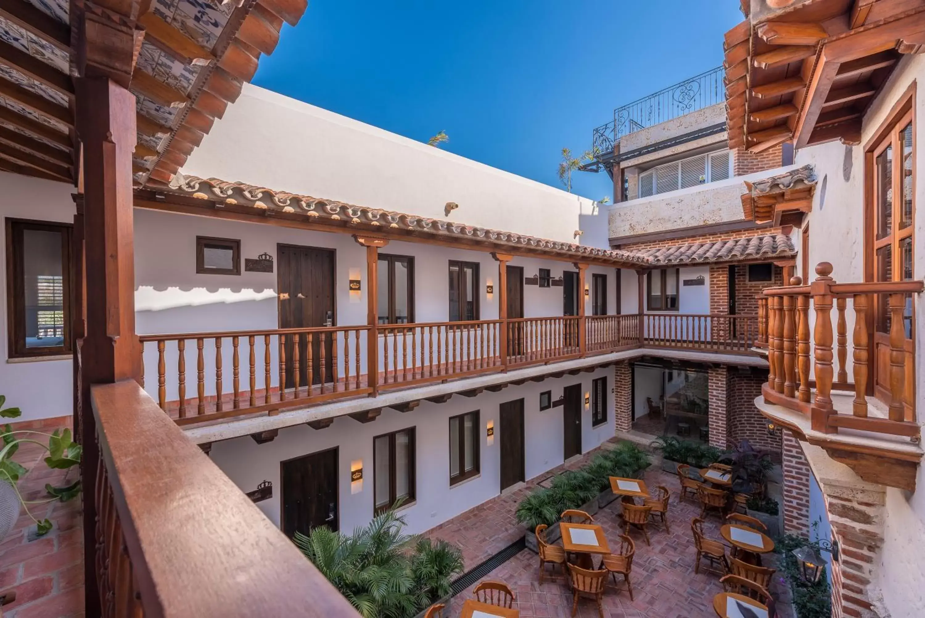 Balcony/Terrace, Property Building in Getsemani Cartagena Hotel