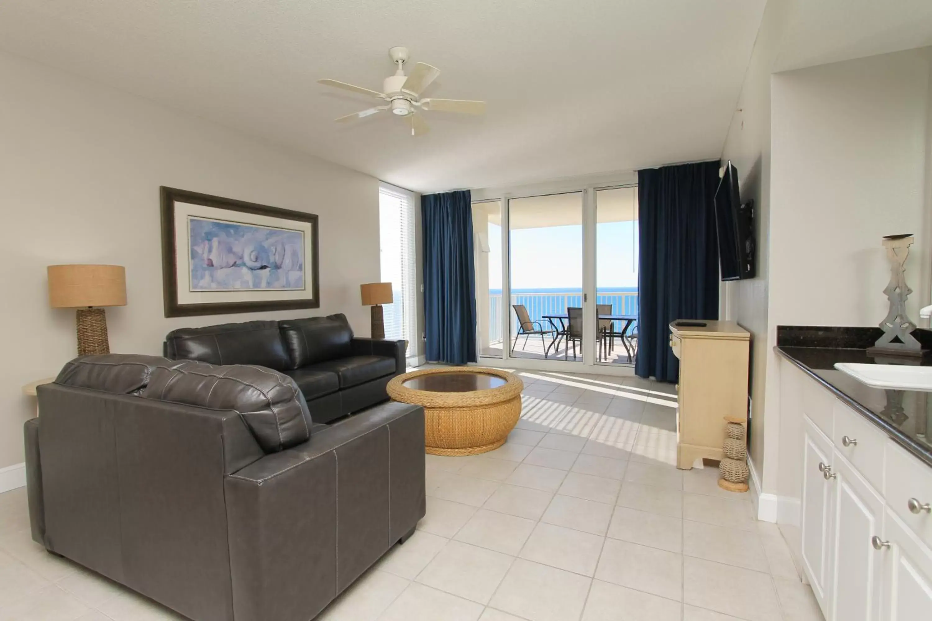 Seating Area in Majestic Beach Resort, Panama City Beach, Fl