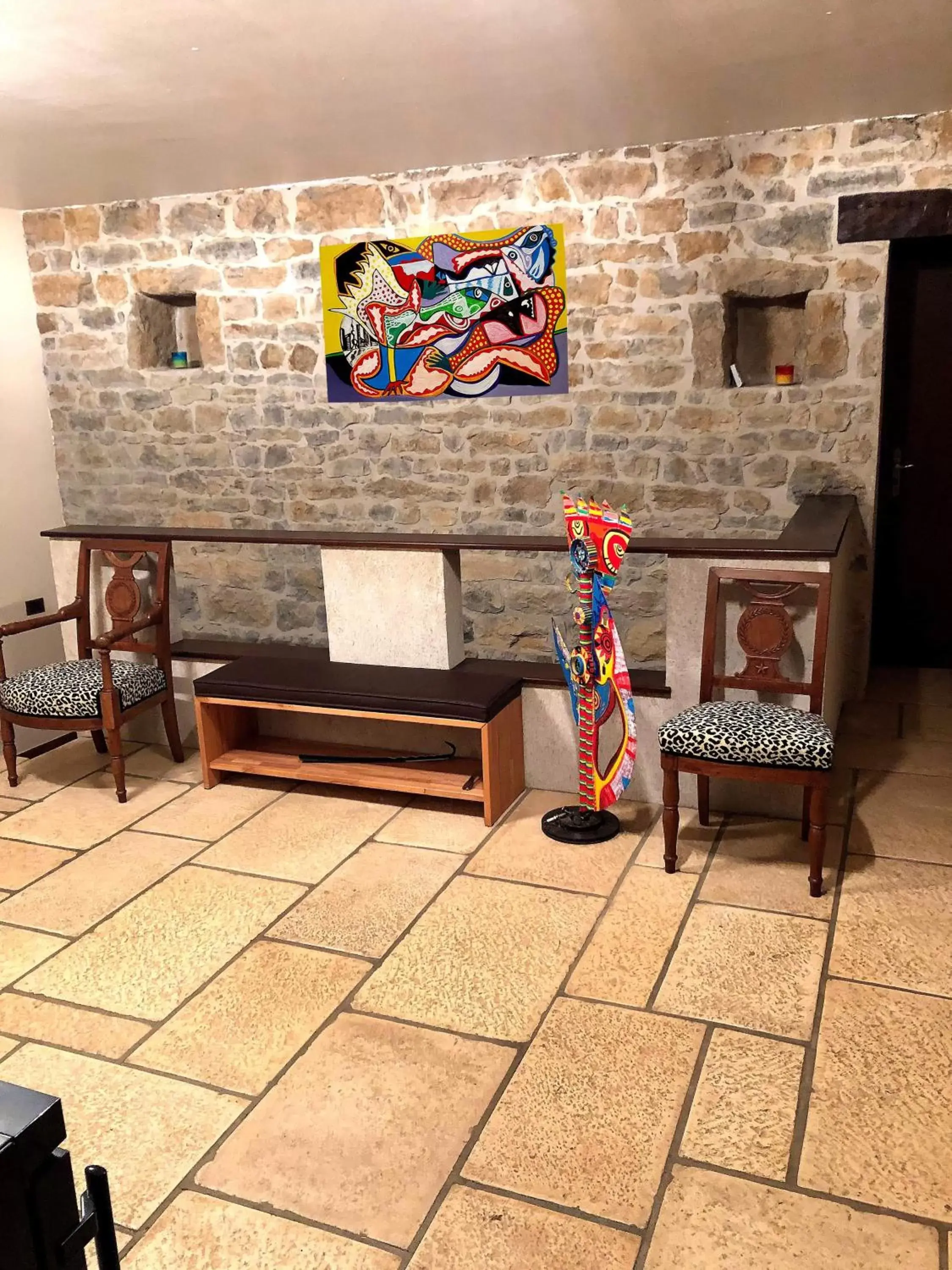 Seating Area in Au lavoir du Serein "Les Écureuils"