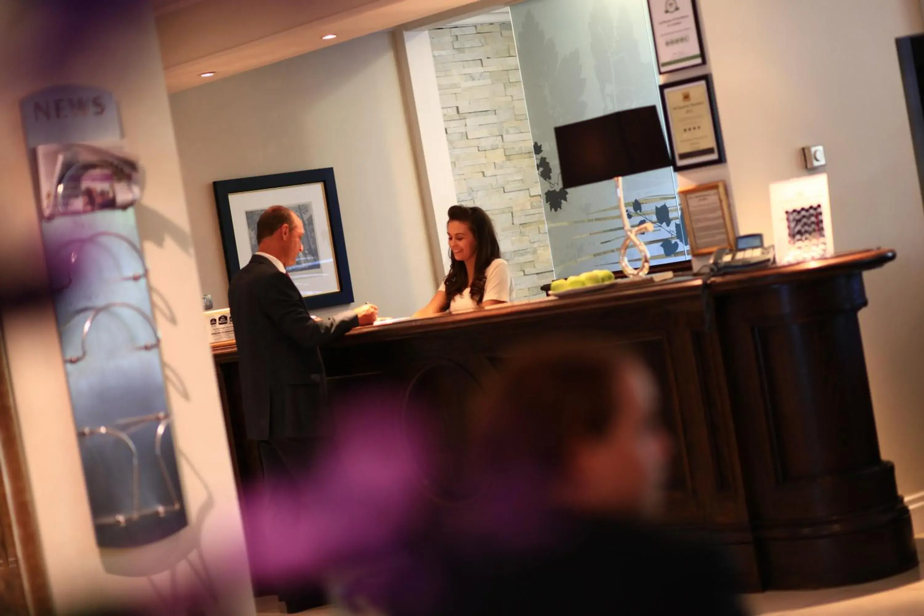Staff, Lobby/Reception in Best Western Plus Pinewood Manchester Airport-Wilmslow Hotel