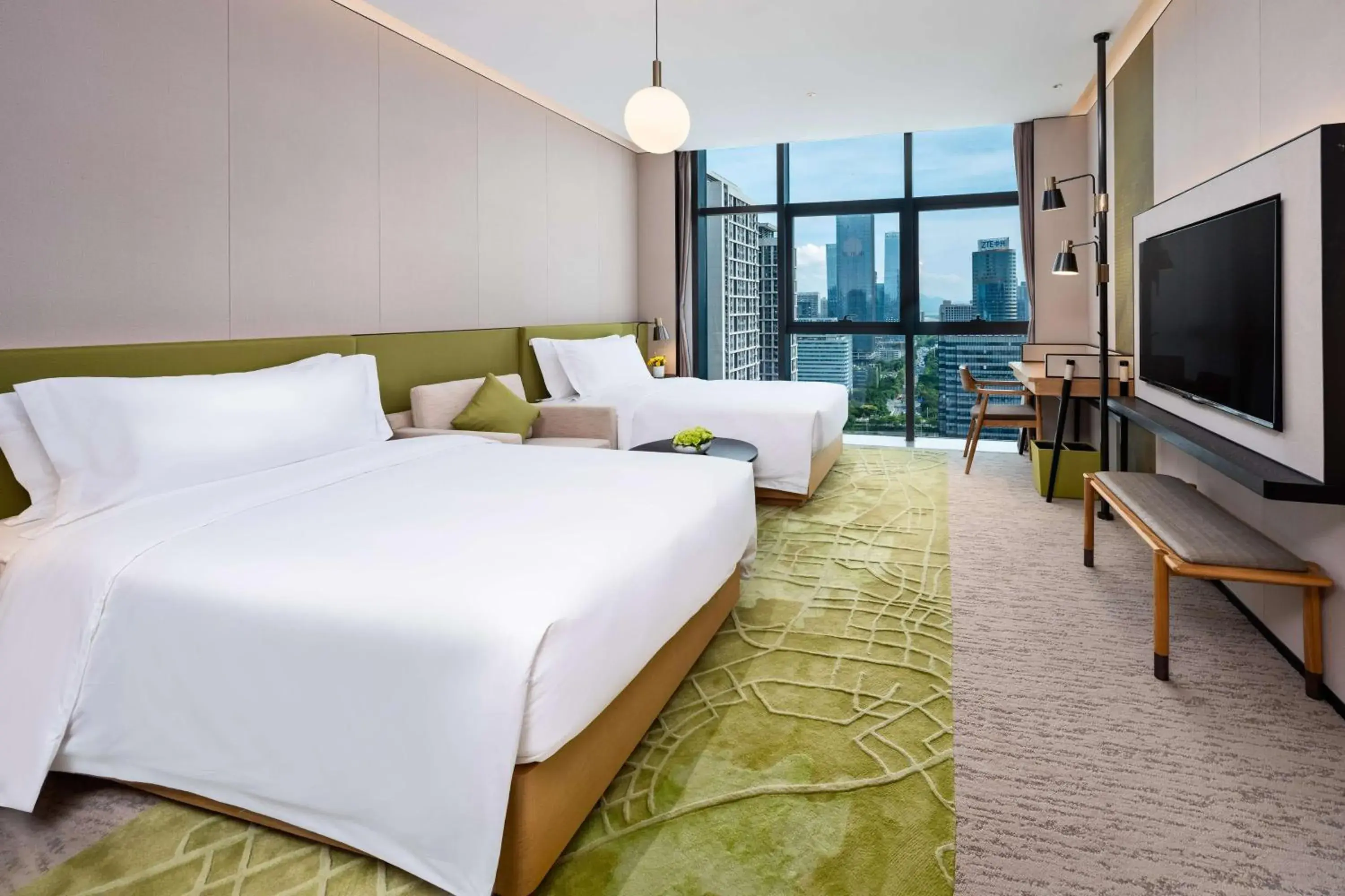 Bedroom in Hilton Garden Inn Shenzhen Nanshan Science & Technology Park