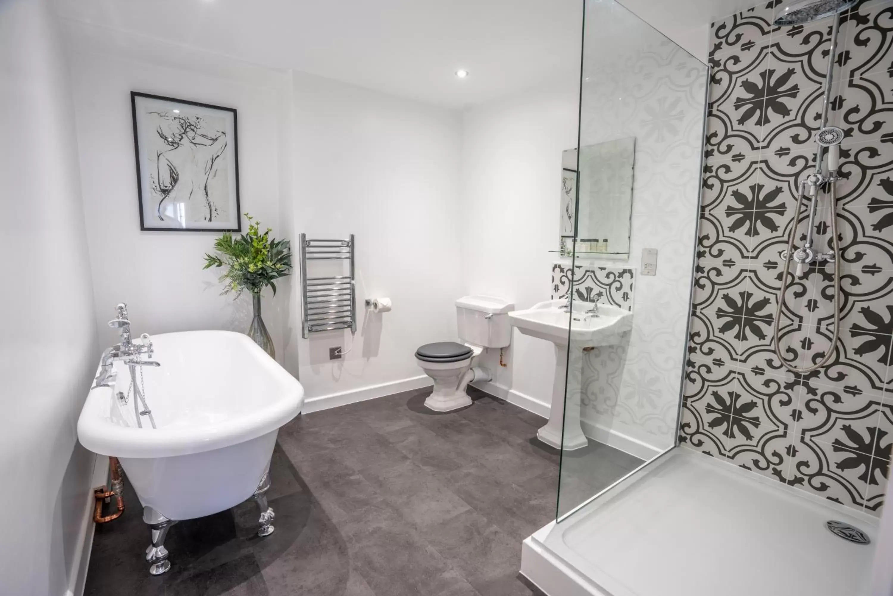Bathroom in Broome Park Hotel