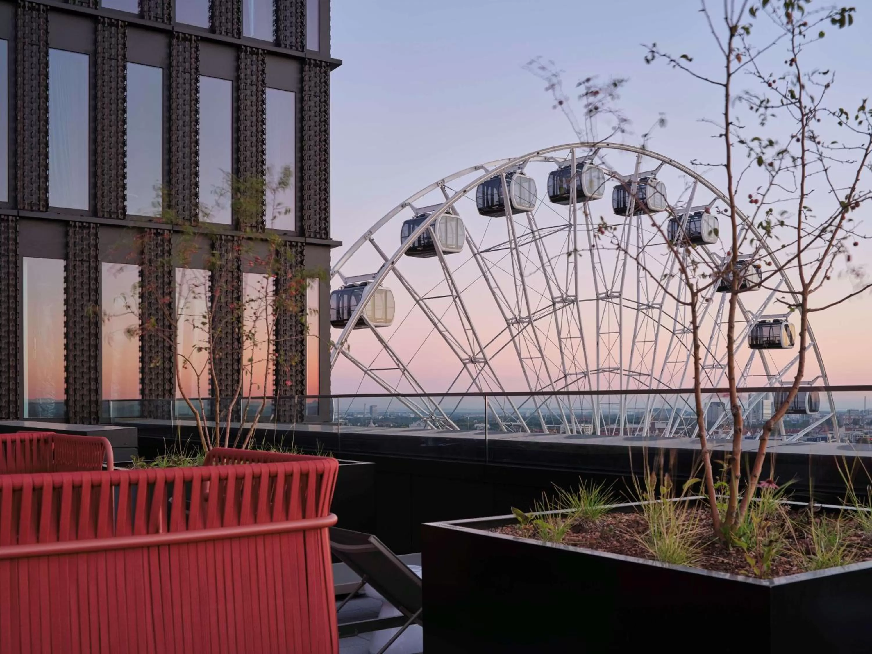 Property building in Adina Apartment Hotel Munich