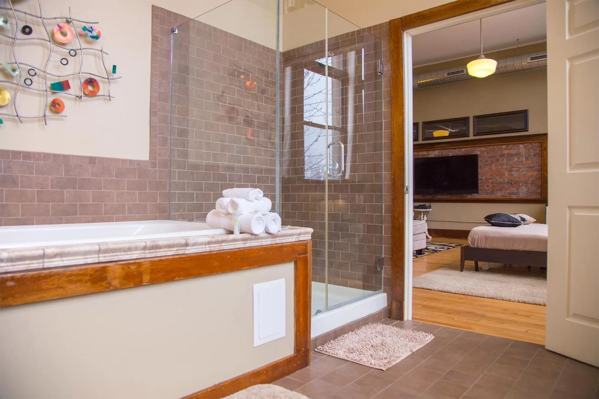 Bed in School 31 Lofts