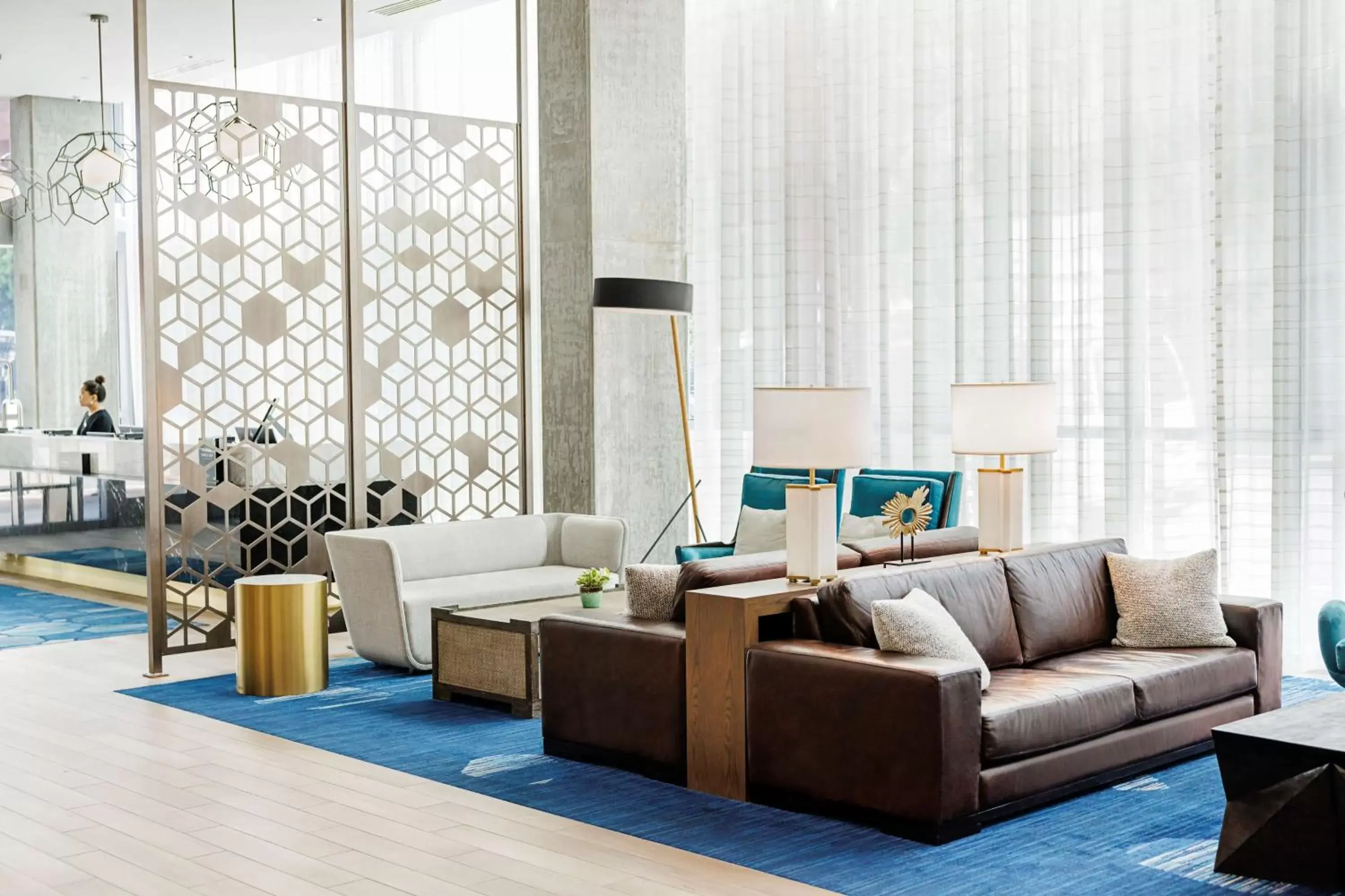 Lobby or reception, Seating Area in Carte Hotel San Diego Downtown, Curio Collection By Hilton
