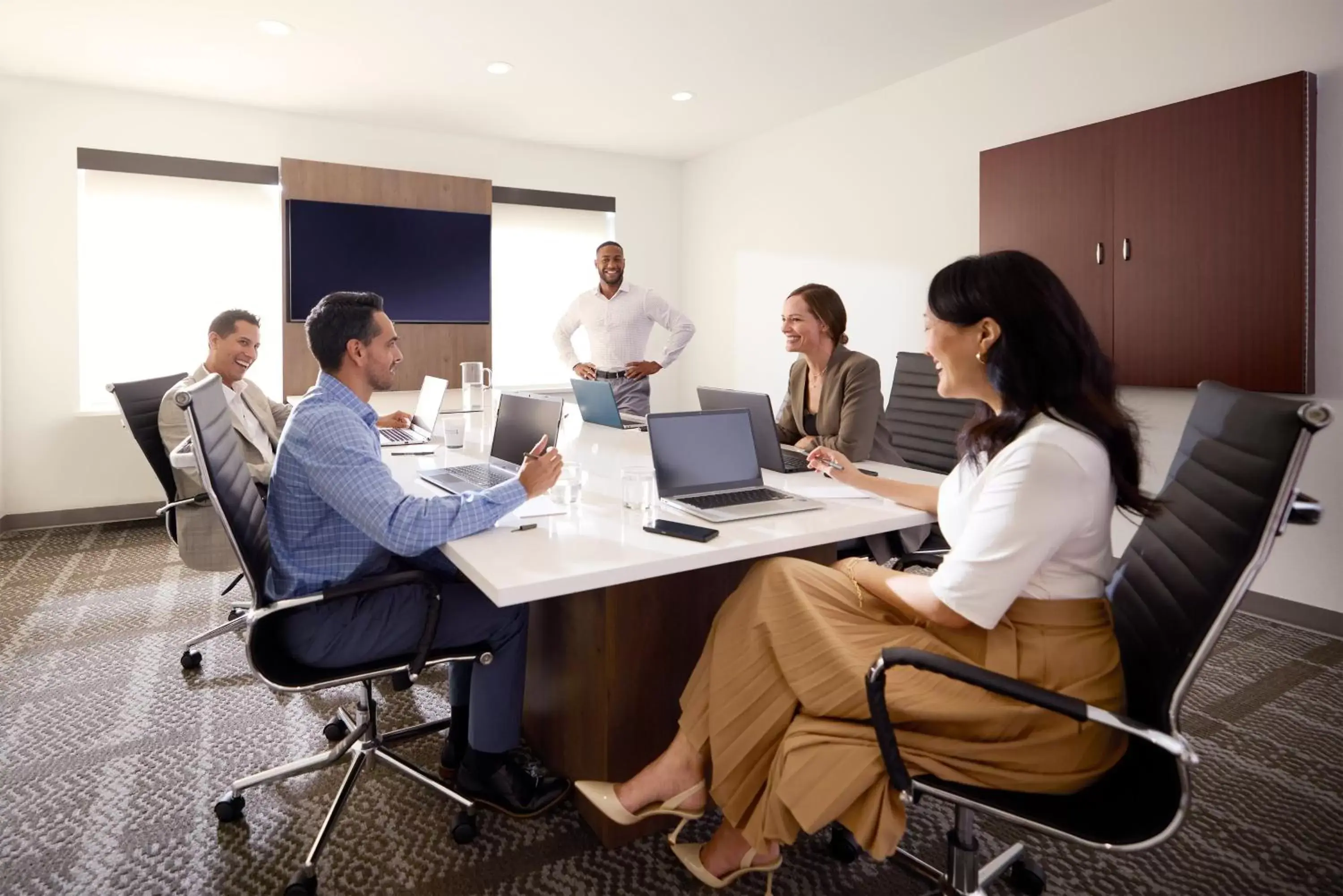 Meeting/conference room in Staybridge Suites - Dallas - Grand Prairie, an IHG Hotel