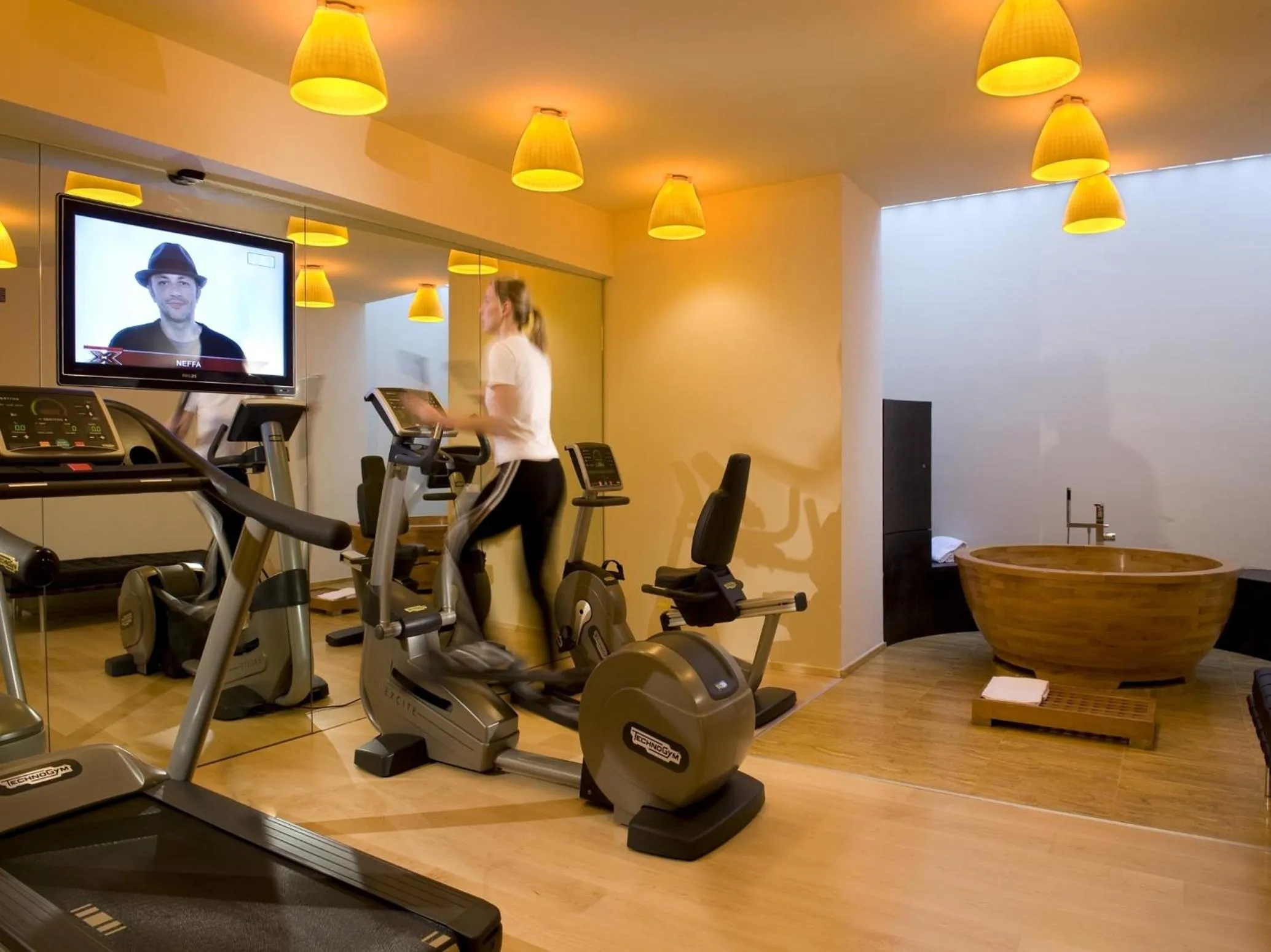 Fitness centre/facilities in Petronilla - Hotel In Bergamo