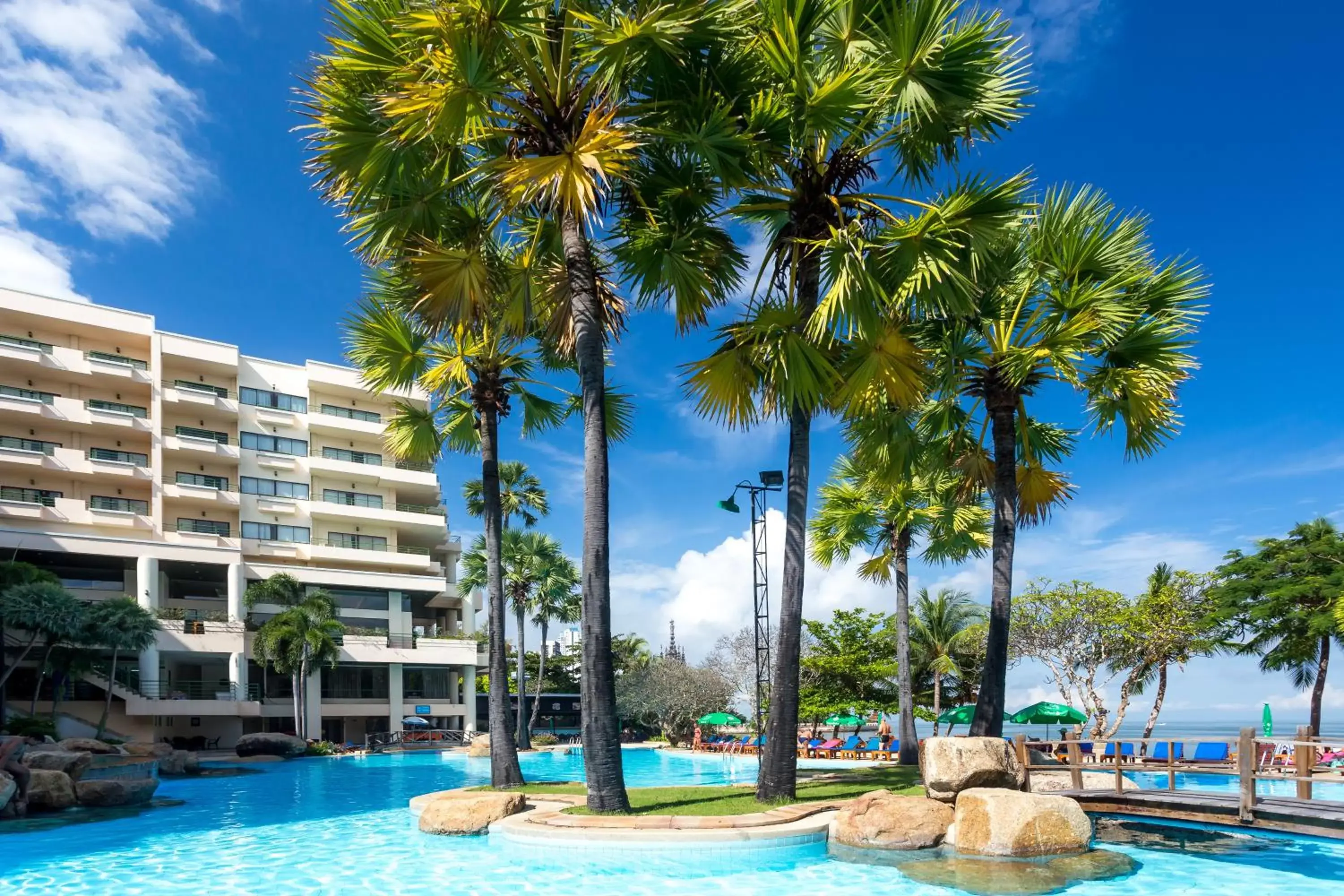 Property building, Swimming Pool in Garden Sea View Resort