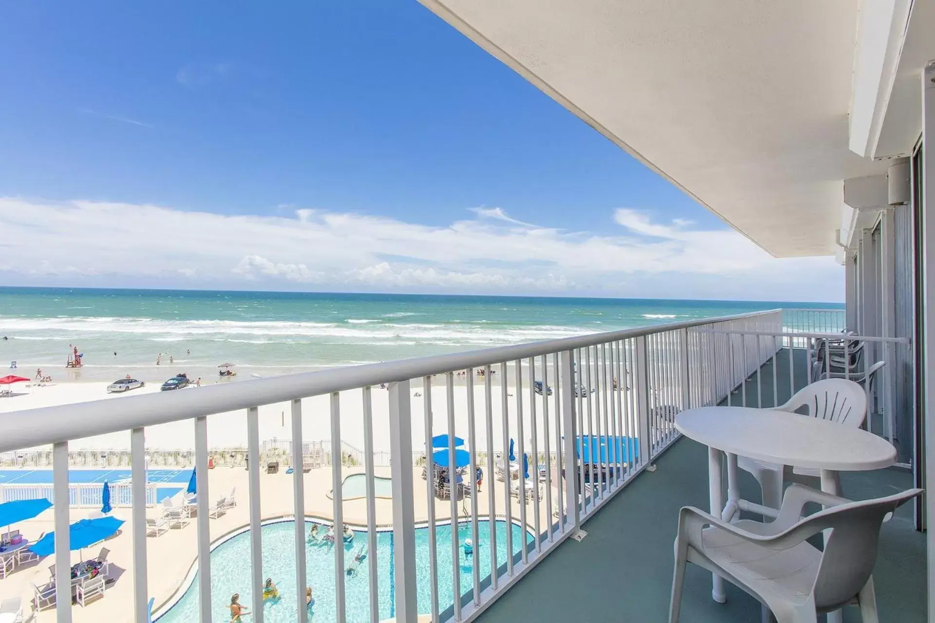 Balcony/Terrace in Sea Club IV Resort