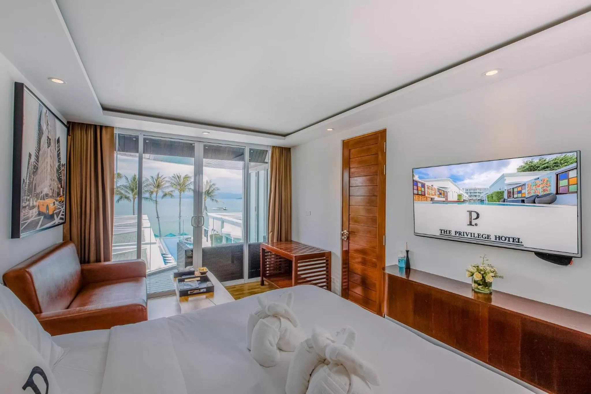 Bedroom, Bed in The Privilege Hotel Ezra Beach Club