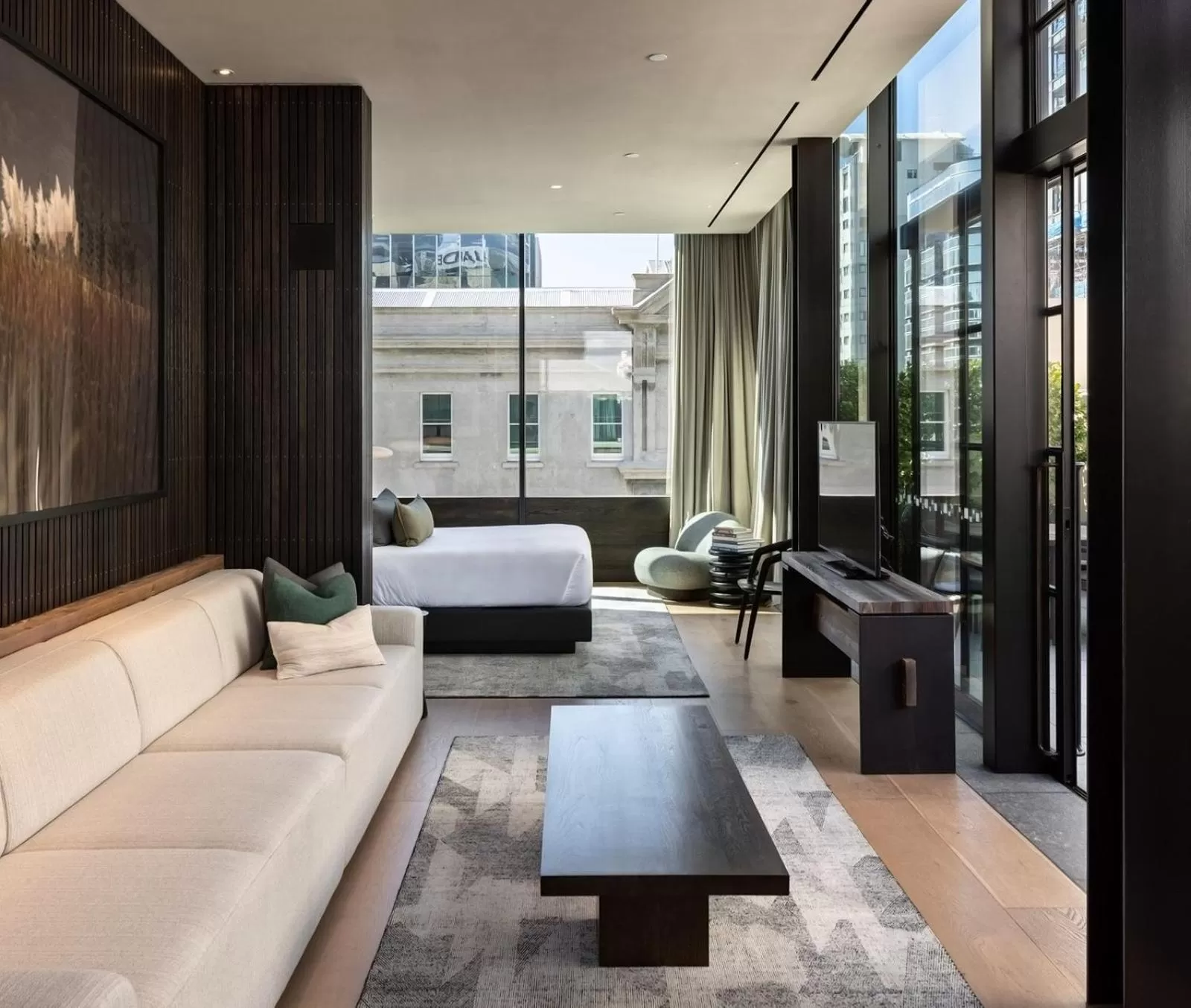 Living room in The Hotel Britomart