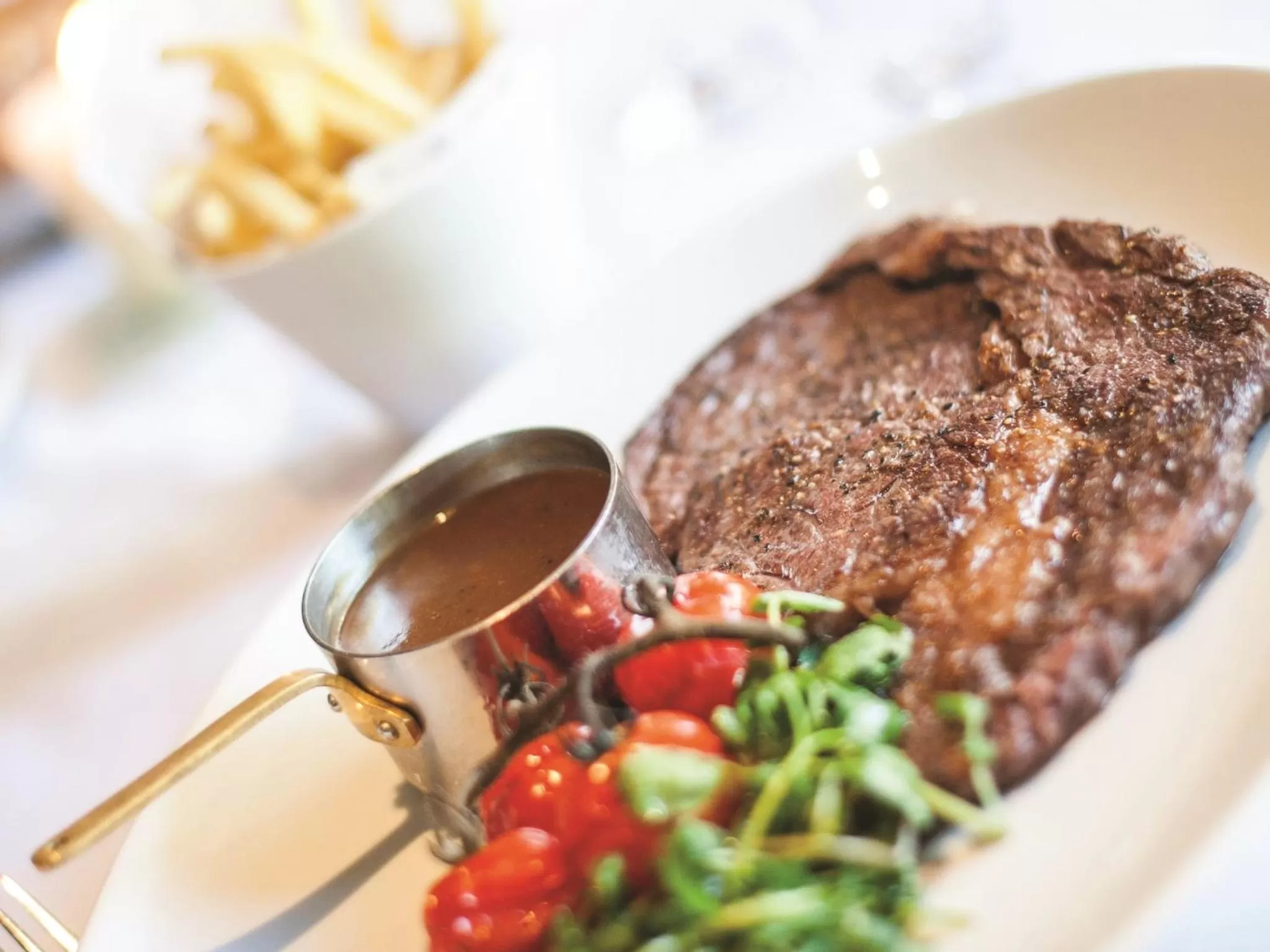 Food in Thorpe Park Hotel and Spa