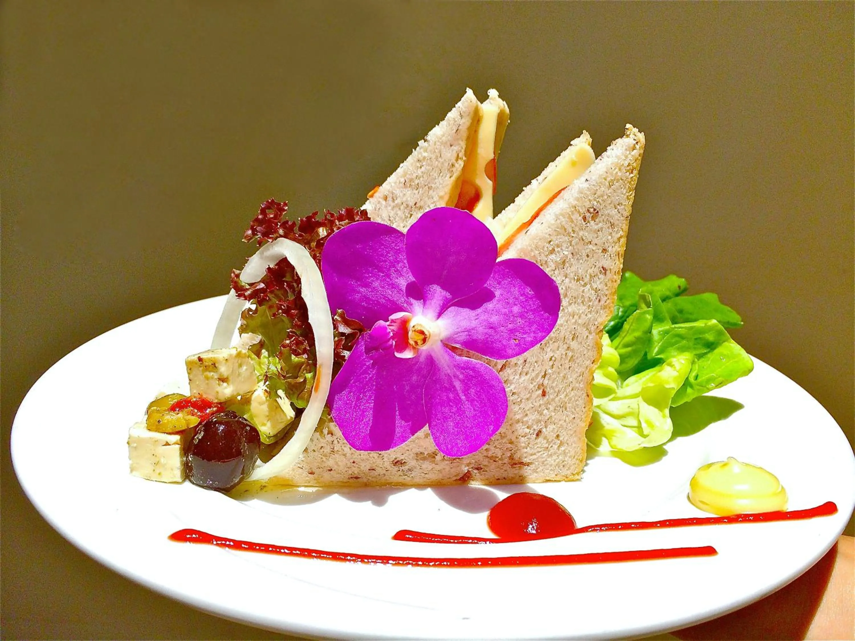 Food close-up in Oriental Siam Resort - SHA Extra Plus Certified