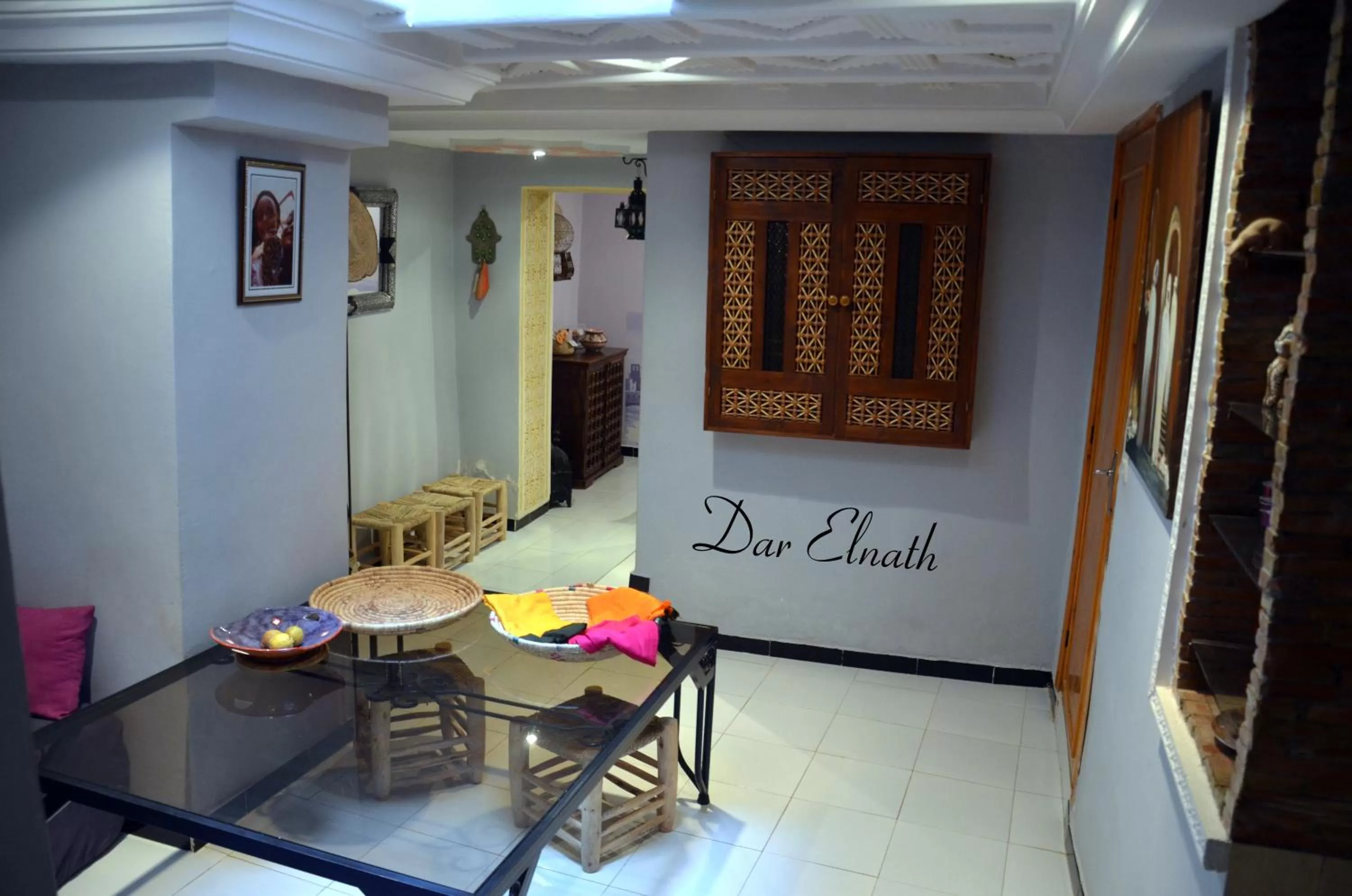 Living room in Maison d'hôtes Dar El Nath