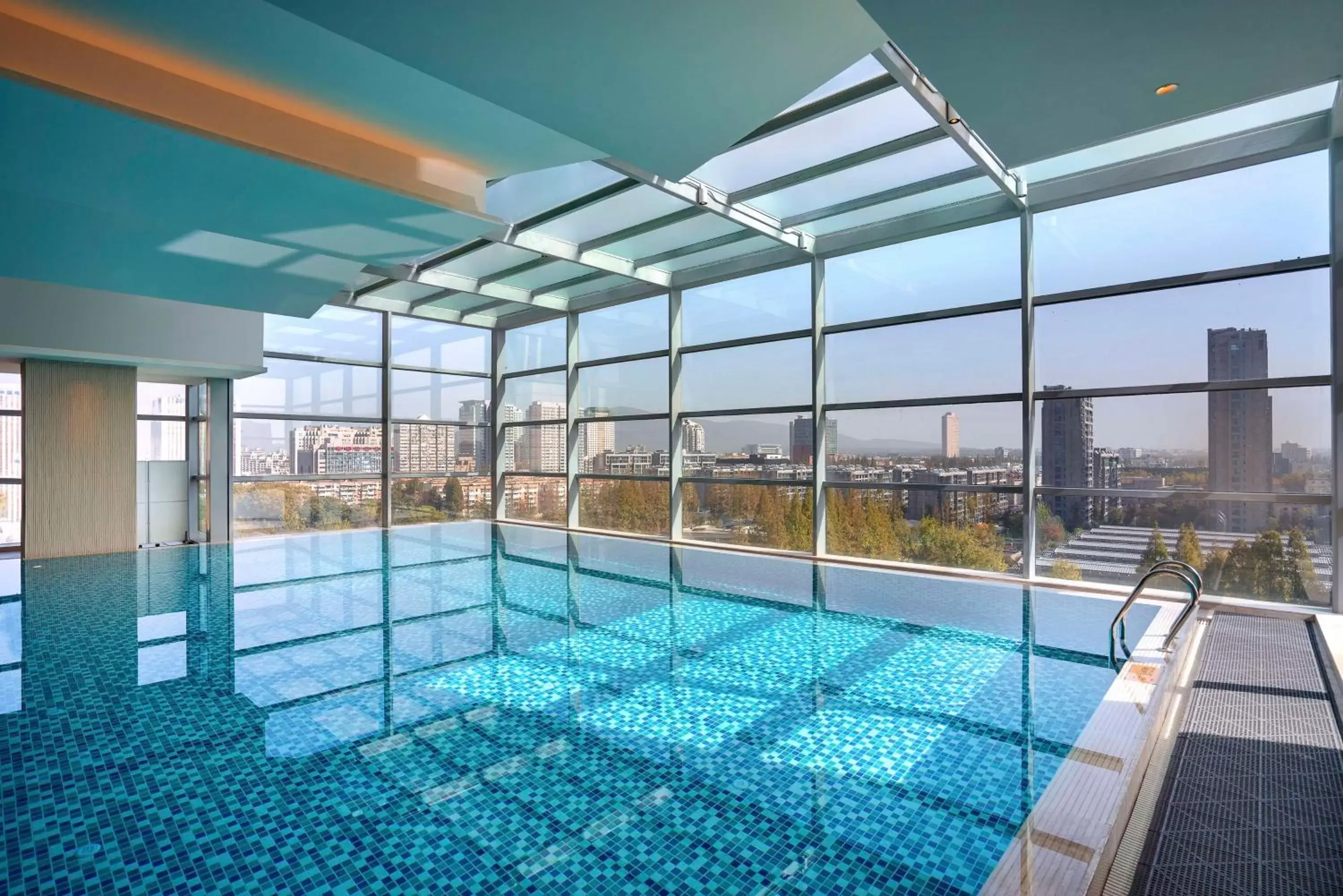 Pool view, Swimming Pool in Kempinski Hotel Nanjing