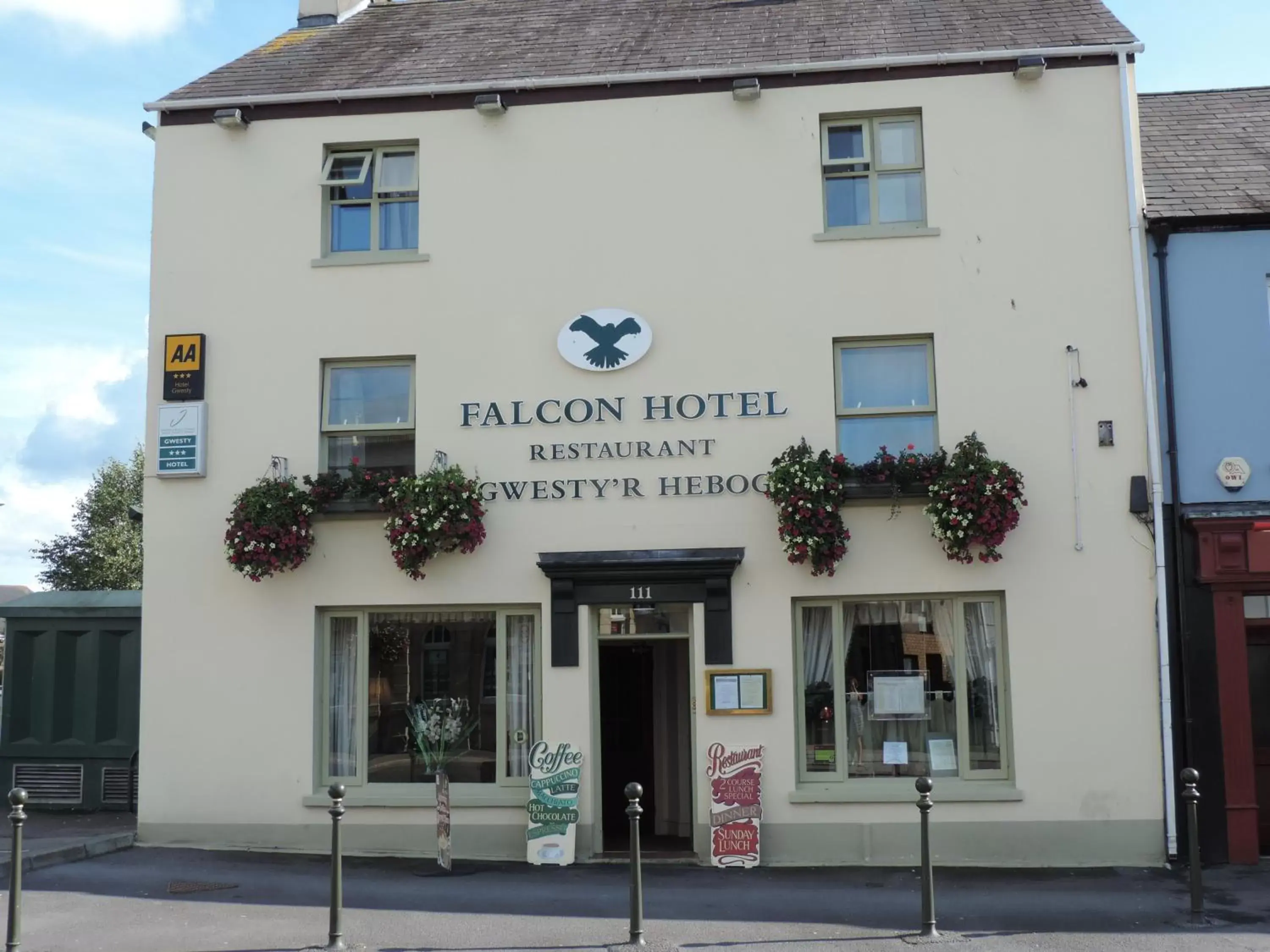 Facade/entrance, Property Building in Falcon Hotel