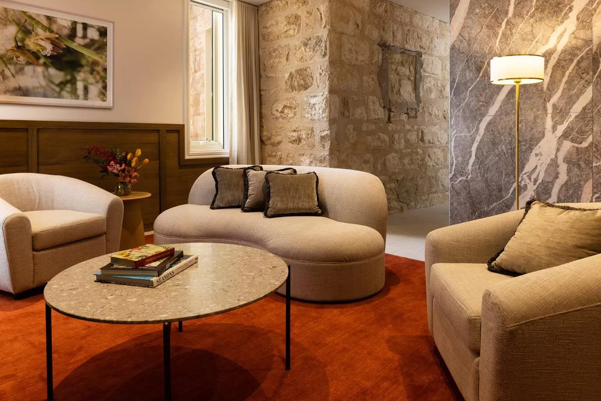 Living room in InterContinental Sorrento Mornington Peninsula Living room in InterContinental Sorrento Mornington Peninsula