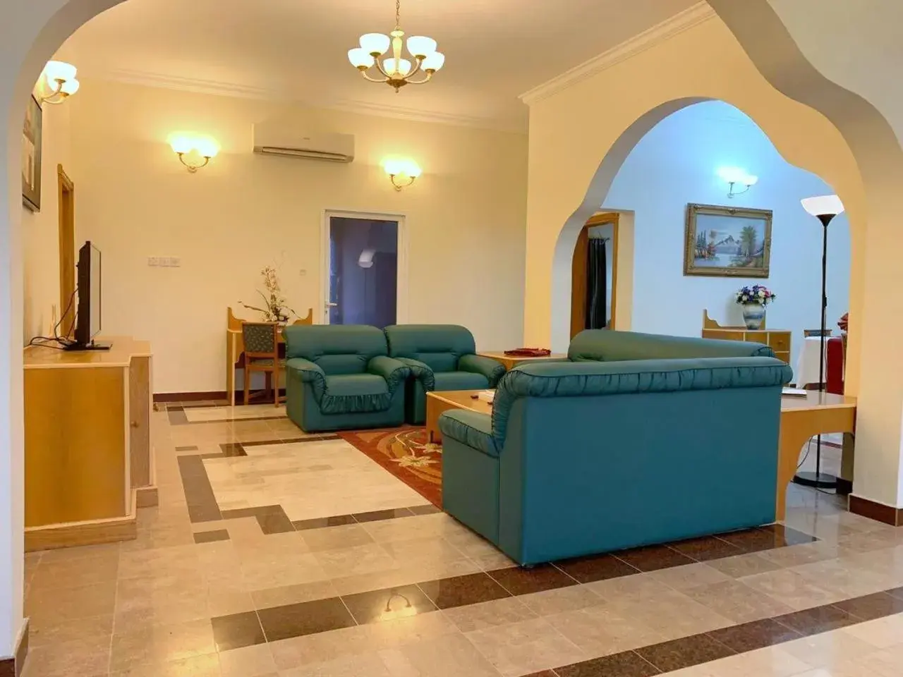 Living room, Seating Area in Samharam Tourist Village