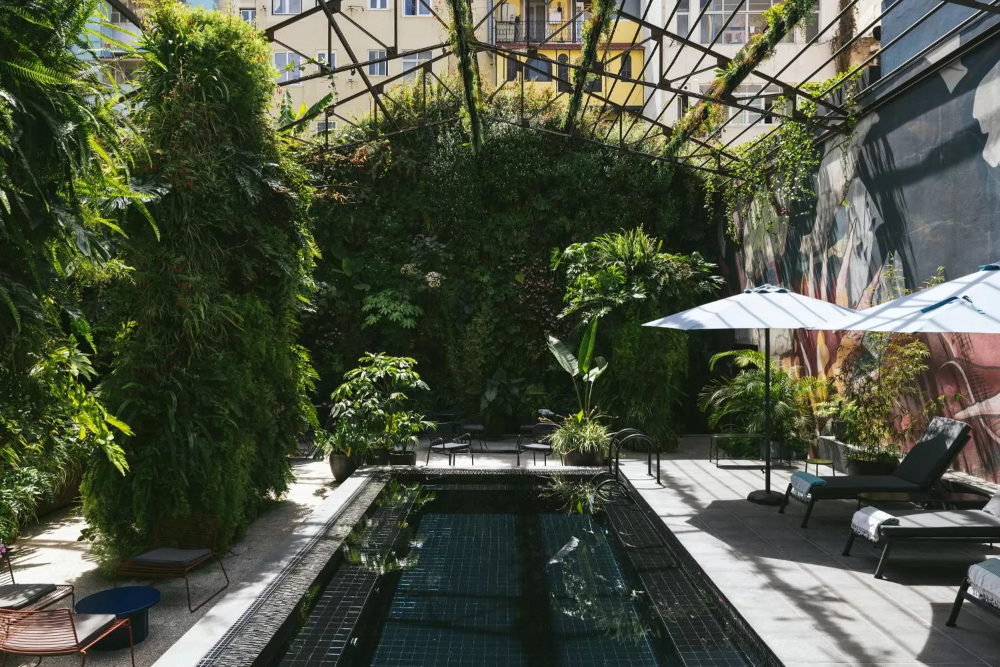 Garden in Hotel Hotel - Member of Design Hotels