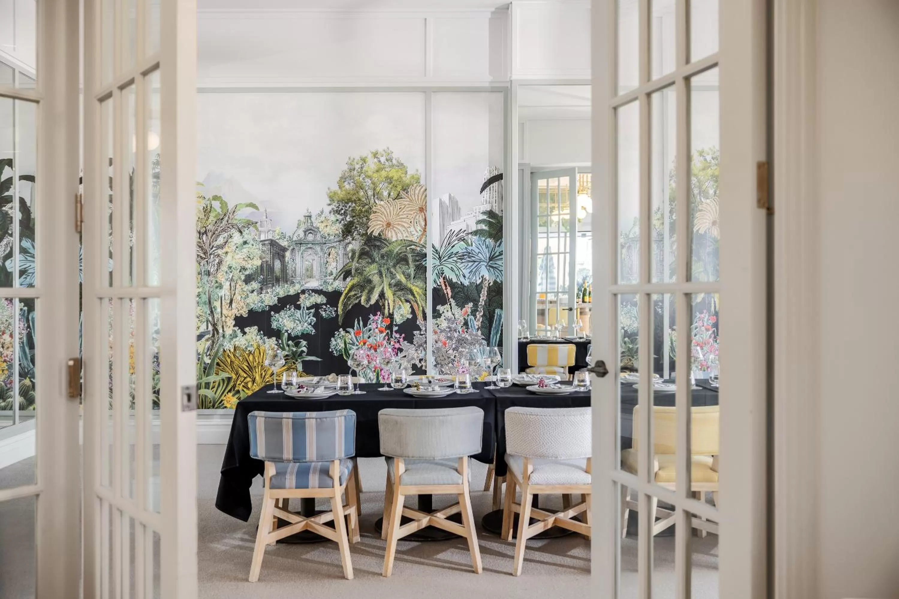 Dining area in The Adnate Perth - Art Series