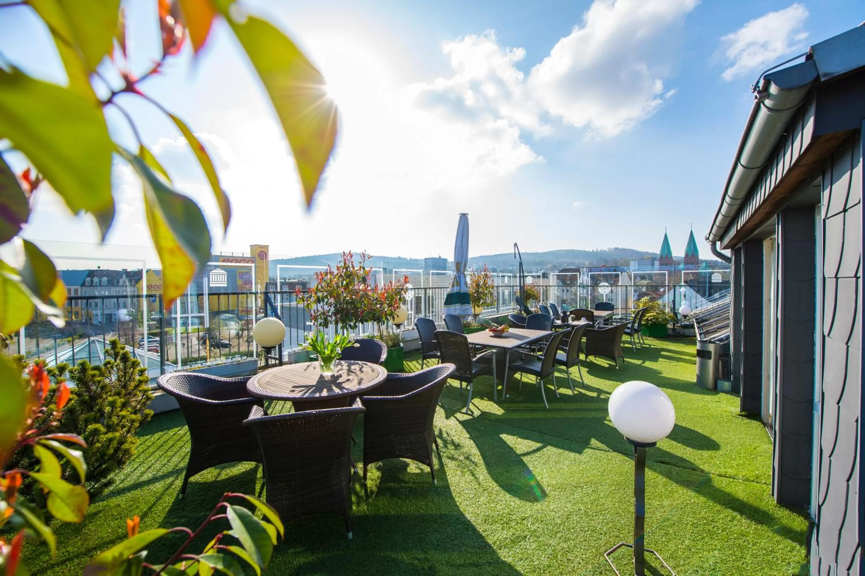 Balcony/Terrace in STADT HOTEL Iserlohn