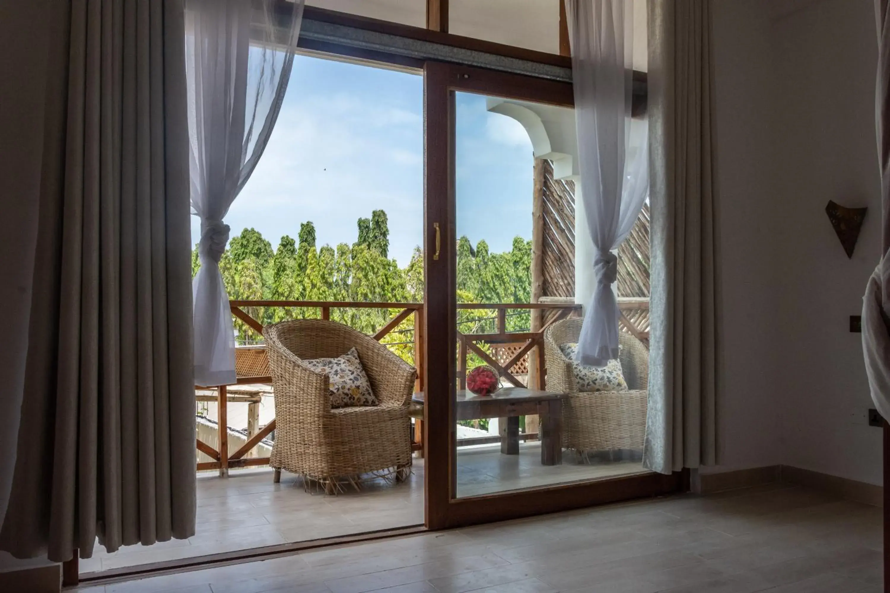 Balcony/Terrace in Nungwi Garden Boutique Hotel