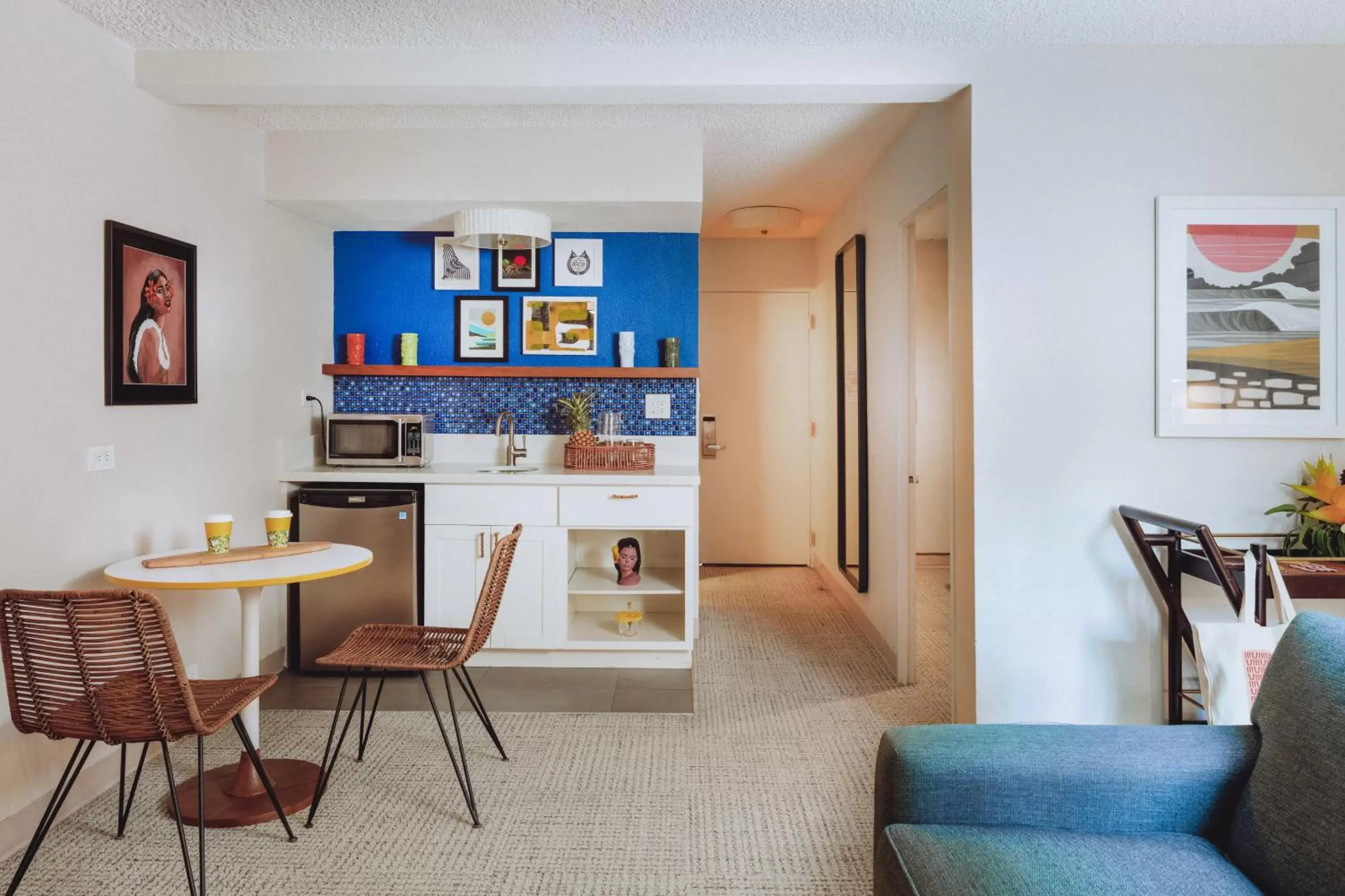 Kitchen or kitchenette in White Sands Hotel