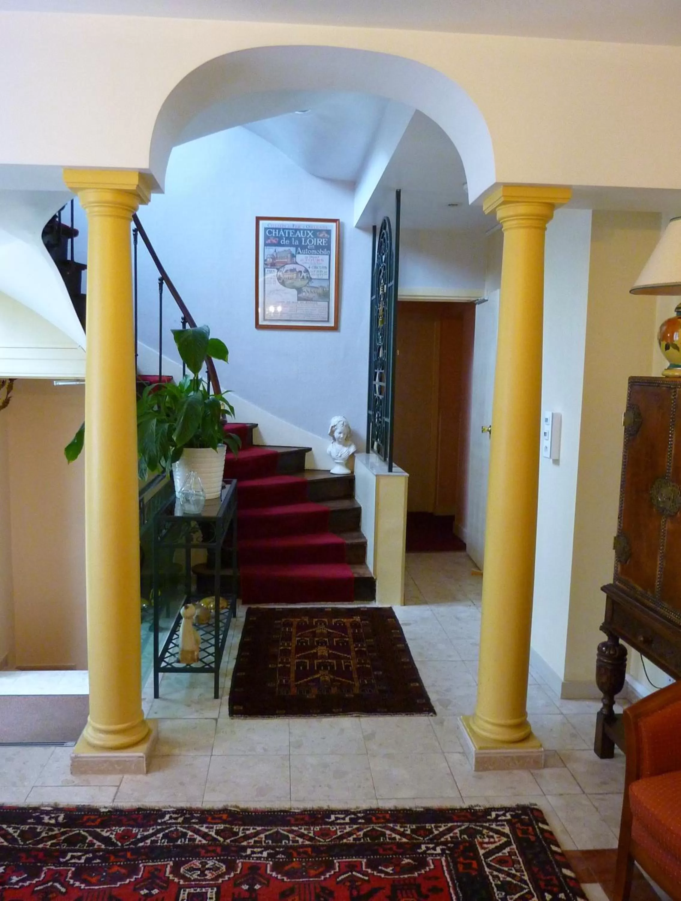 Lobby or reception in Hôtel Du Manoir