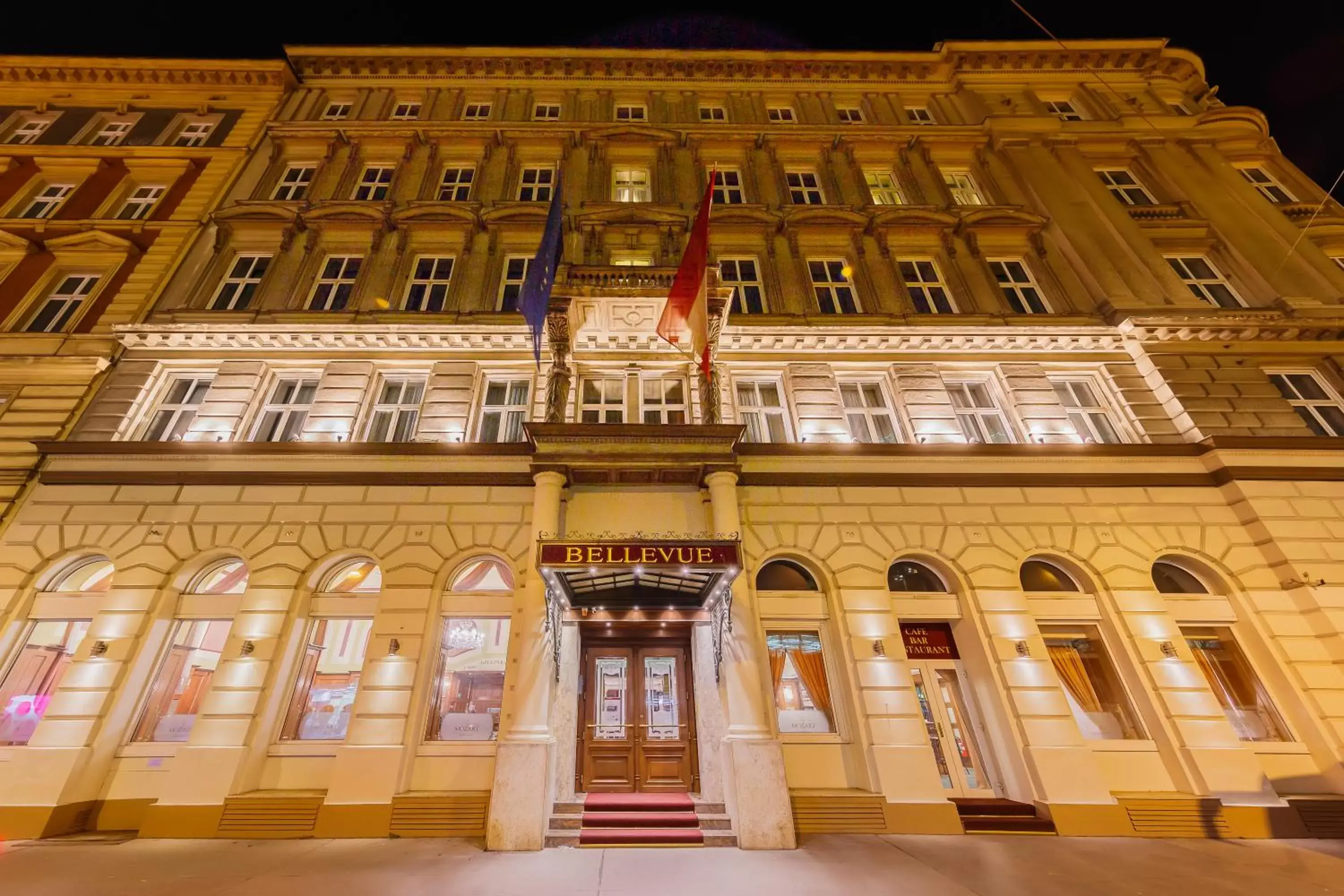 Facade/entrance in Hotel Bellevue Wien