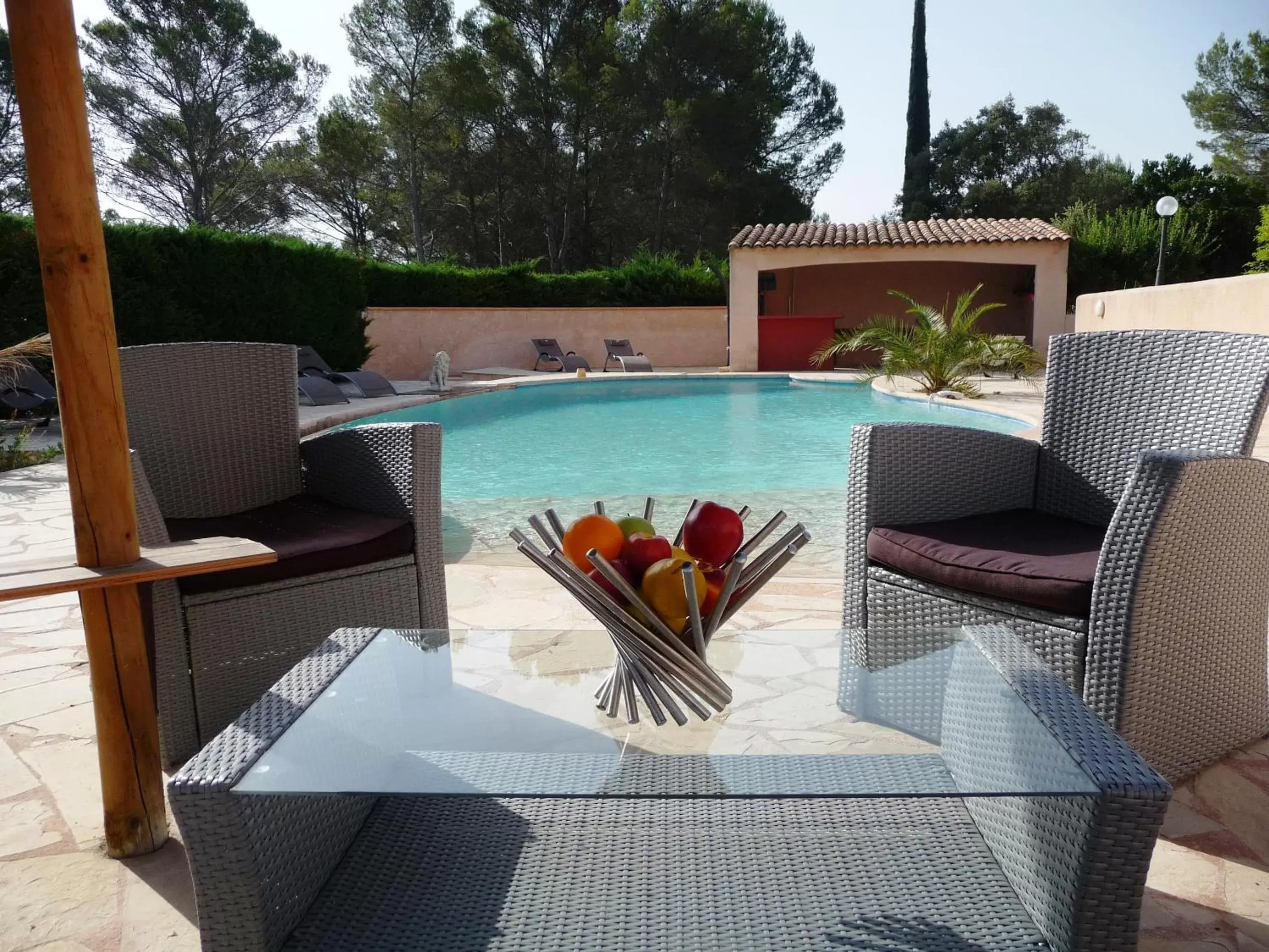 Pool view, Swimming Pool in La Bastide Des Selves